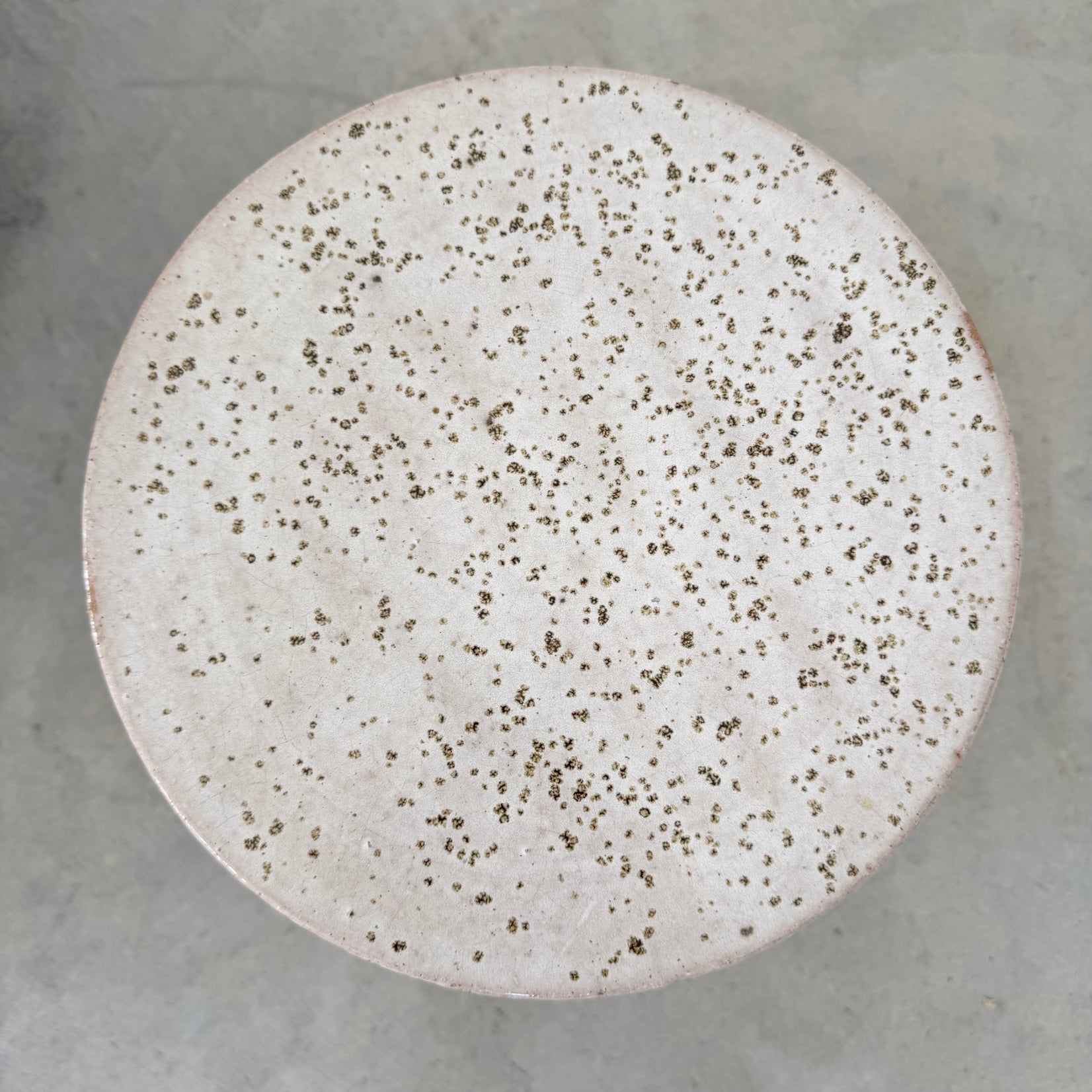 Ceramic Table and Stools