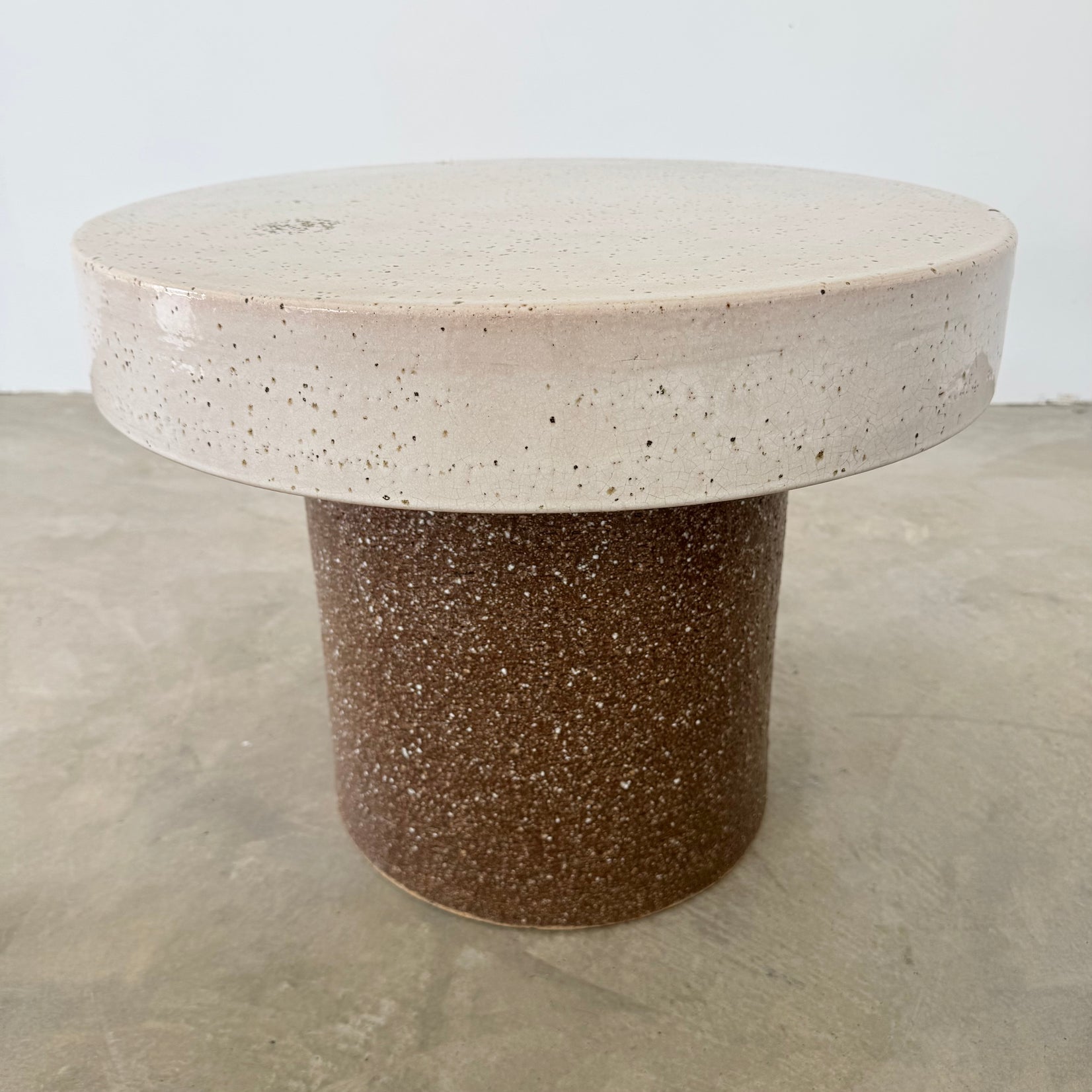 Ceramic Table and Stools