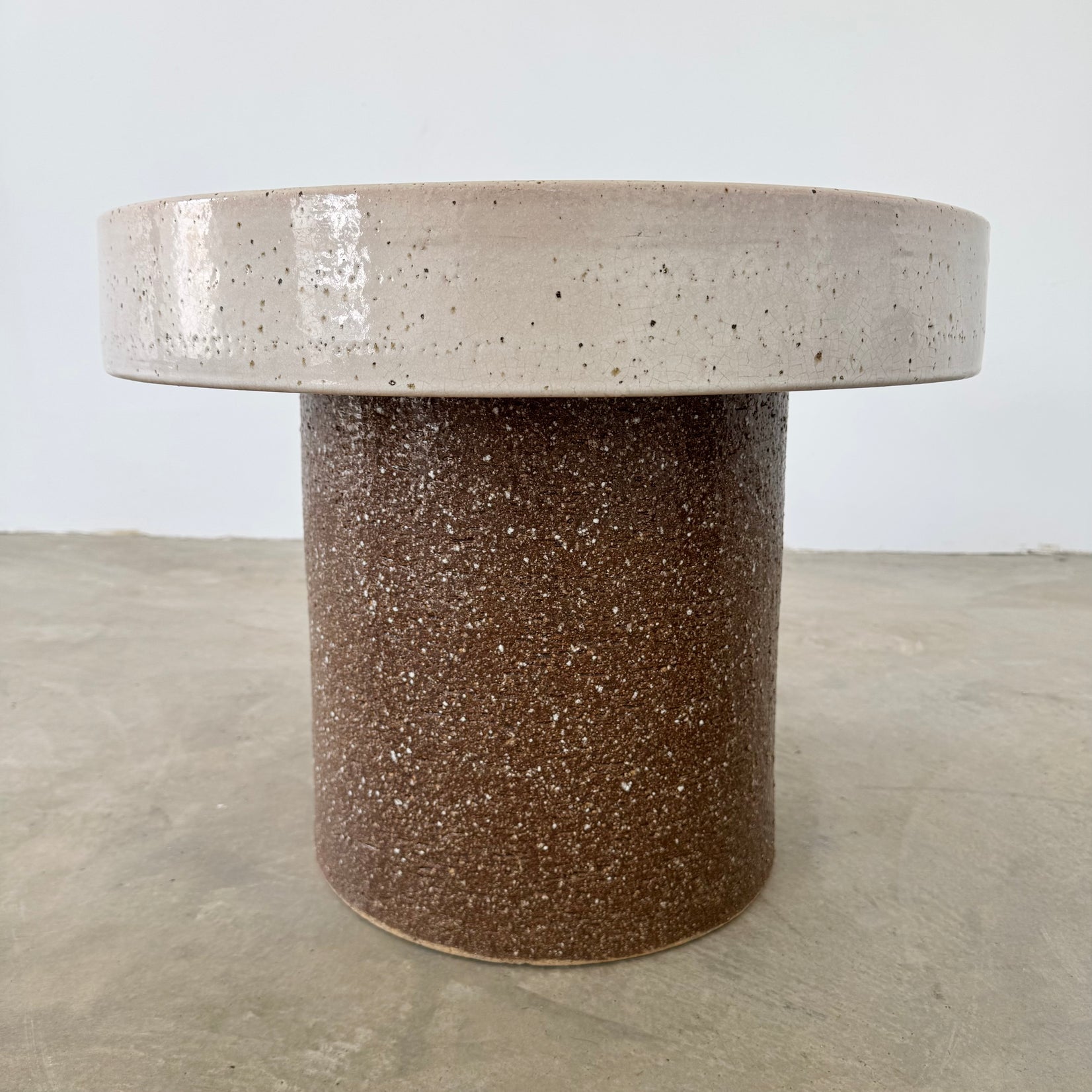 Ceramic Table and Stools