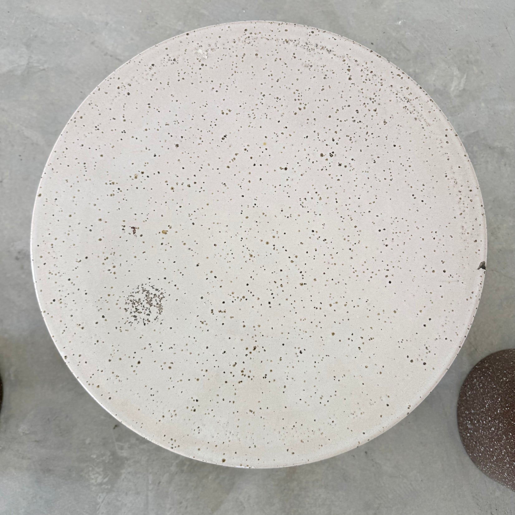 Ceramic Table and Stools