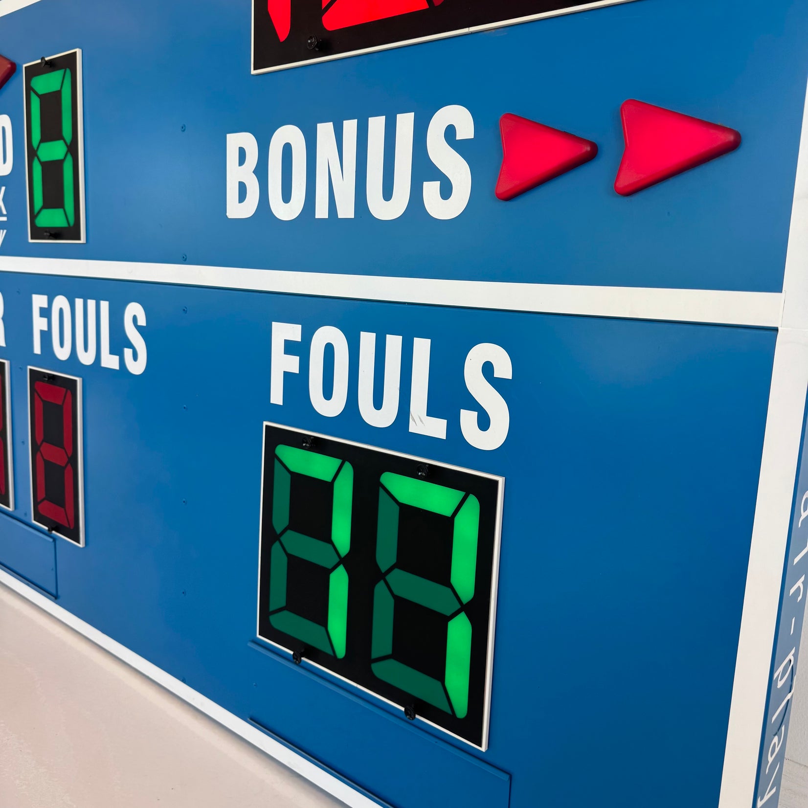 Fair Play 1990s Basketball Scoreboard