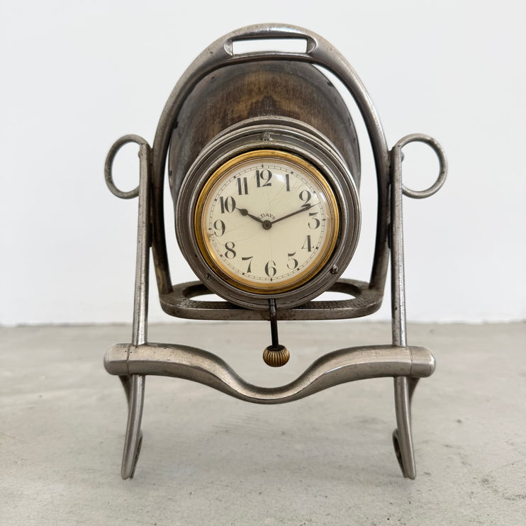 Horseshoe Table Clock