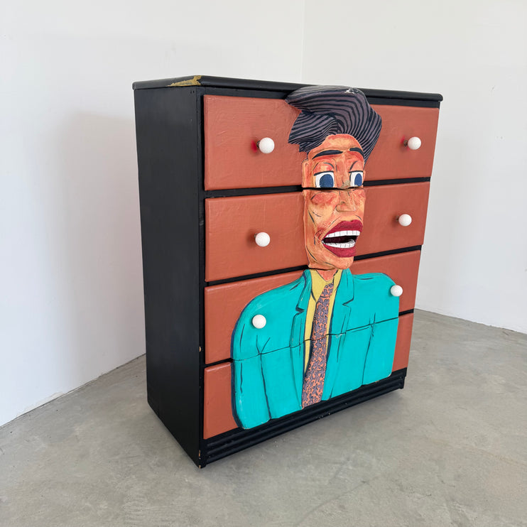 Sculptural Hand Made Pop Art Dresser, 1992