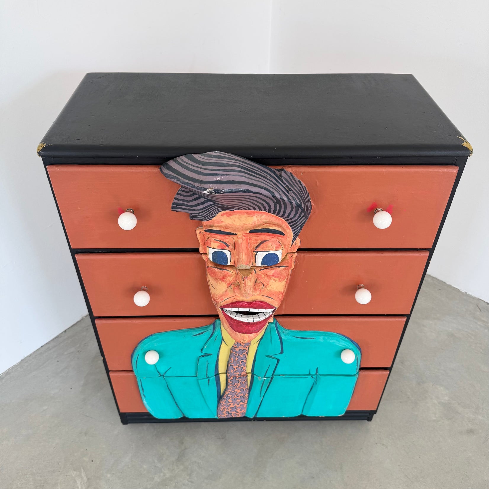 Sculptural Hand Made Pop Art Dresser, 1992