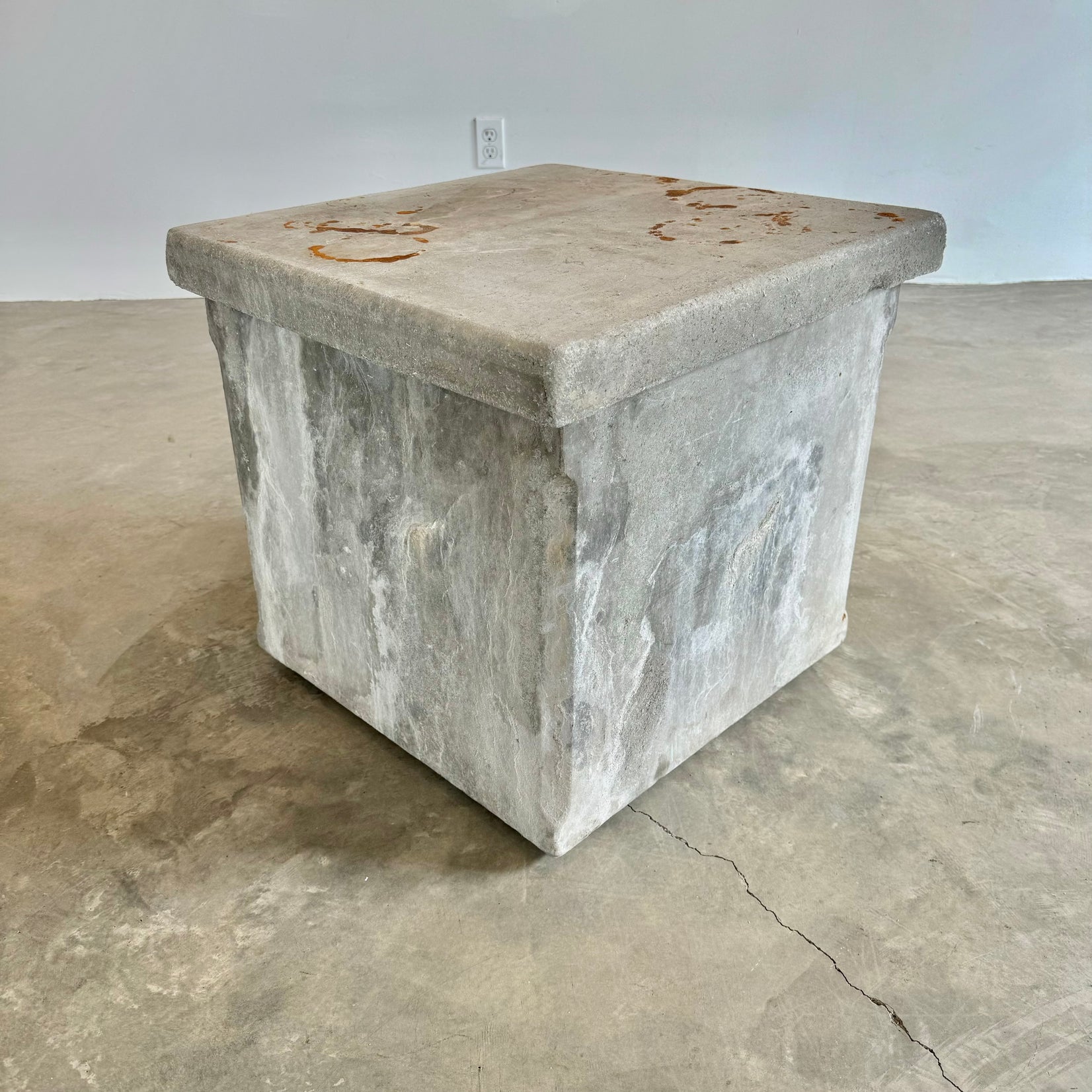 Willy Guhl Concrete Box with Lid, 1960s Switzerland