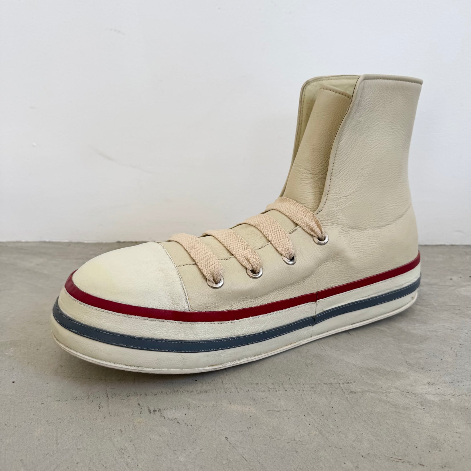 Pop Art Oversized Leather Sneaker