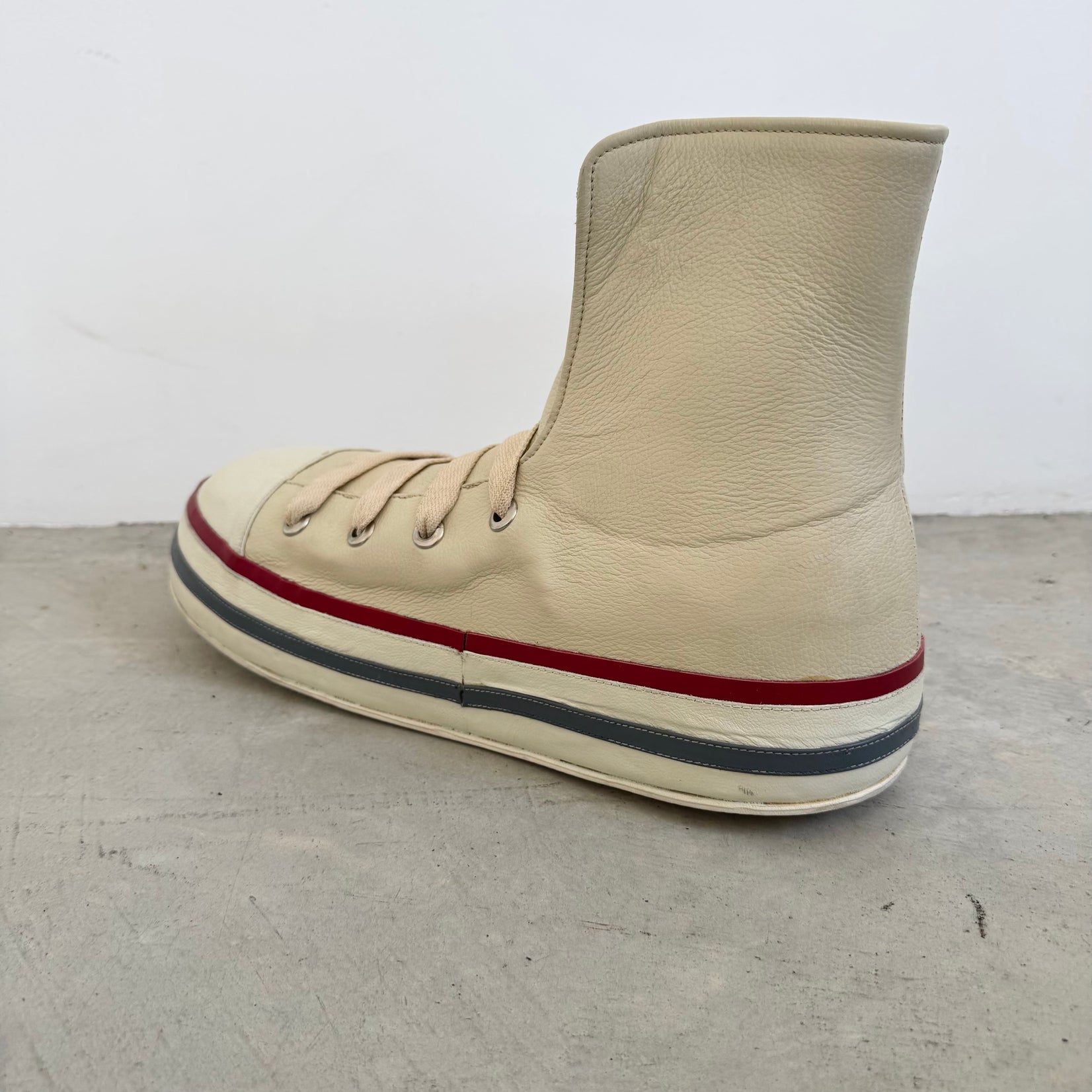 Pop Art Oversized Leather Sneaker