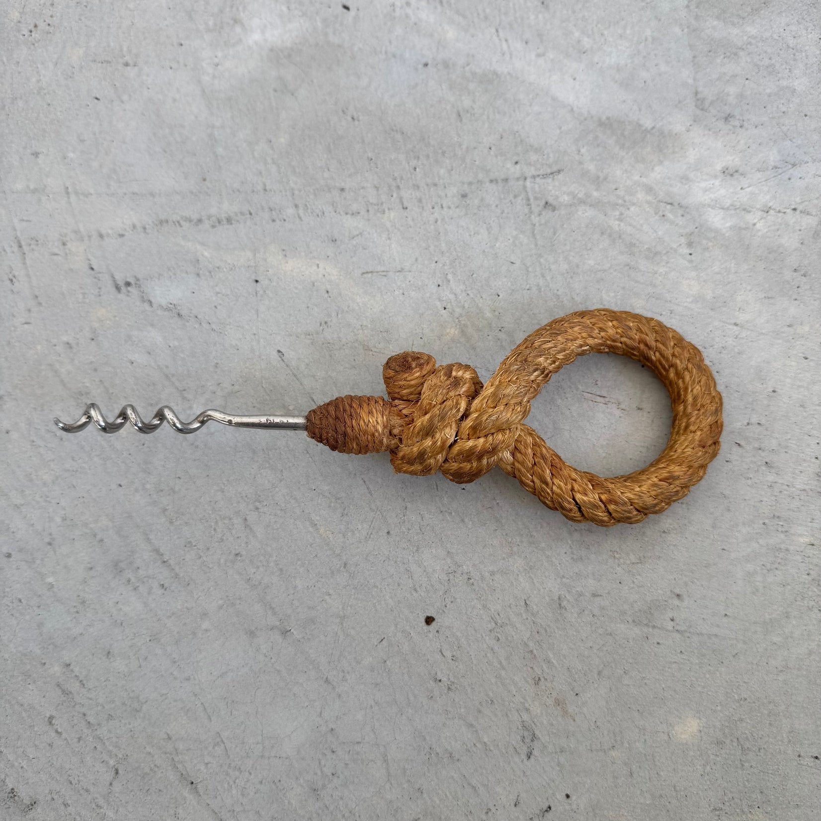 Rope Corkscrew Bottle Opener