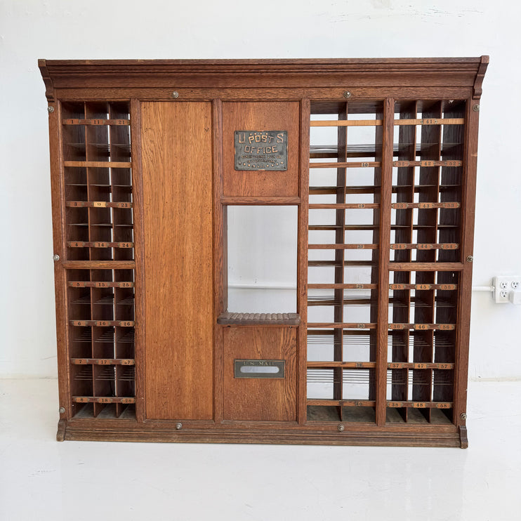 U.S. Post Office Postal Window with Teller's Opening