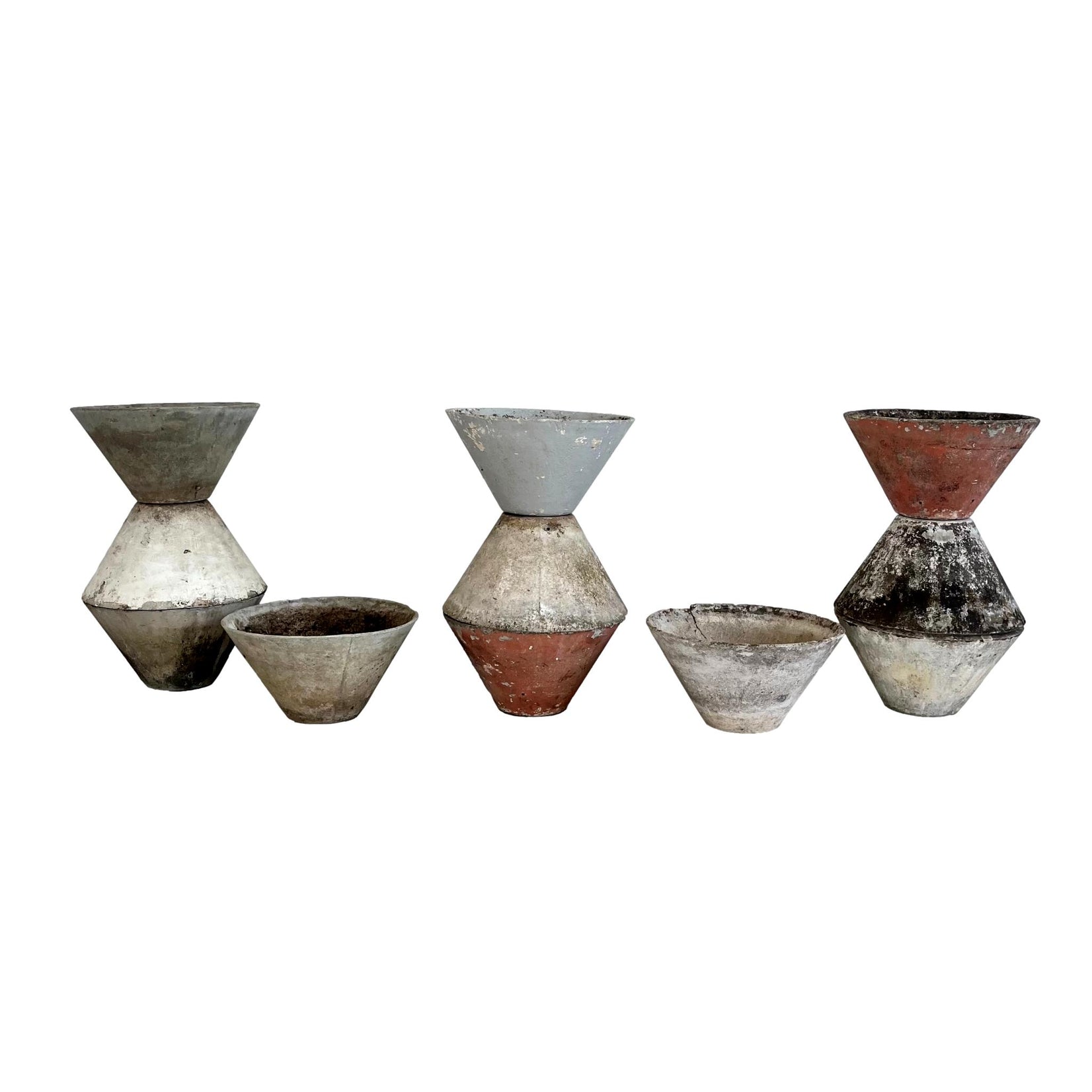 Small Concrete Flower pot by Willy Guhl, 1960s Switzerland
