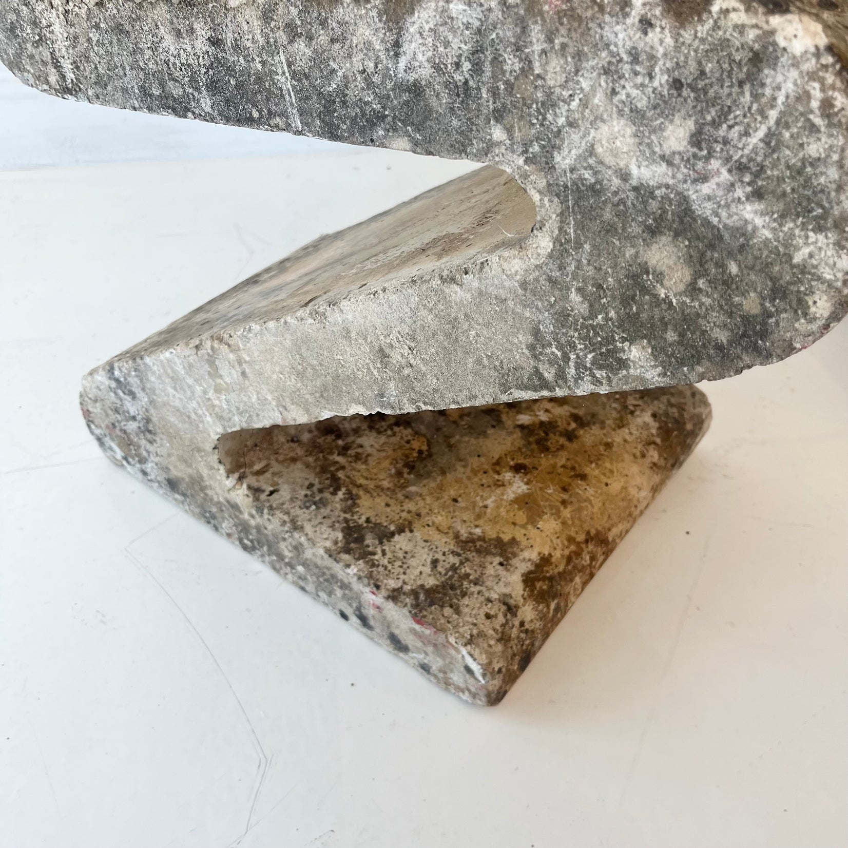 Willy Guhl Sculptural Zig Zag Chair, 1960s Switzerland