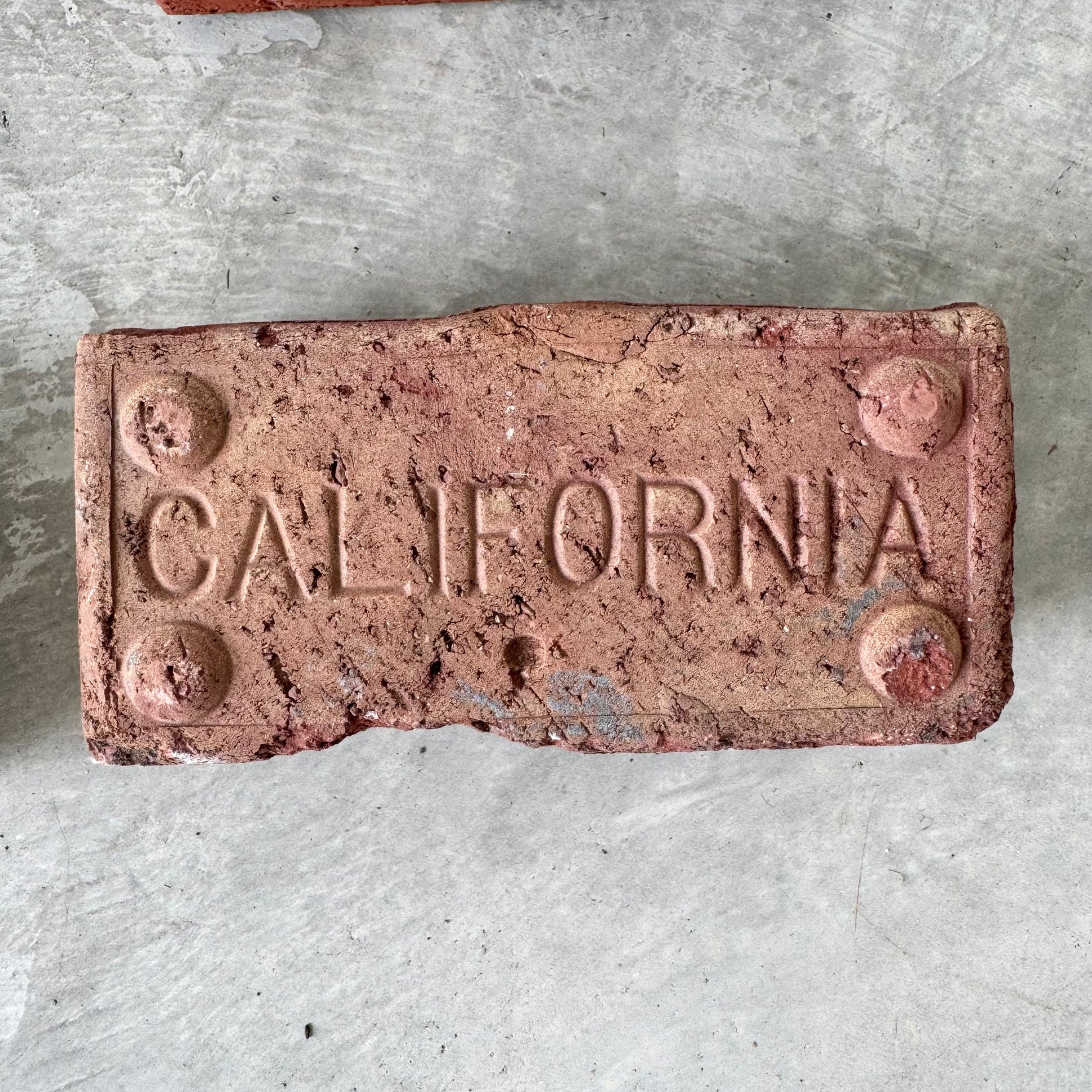 Early 1900's California Bricks