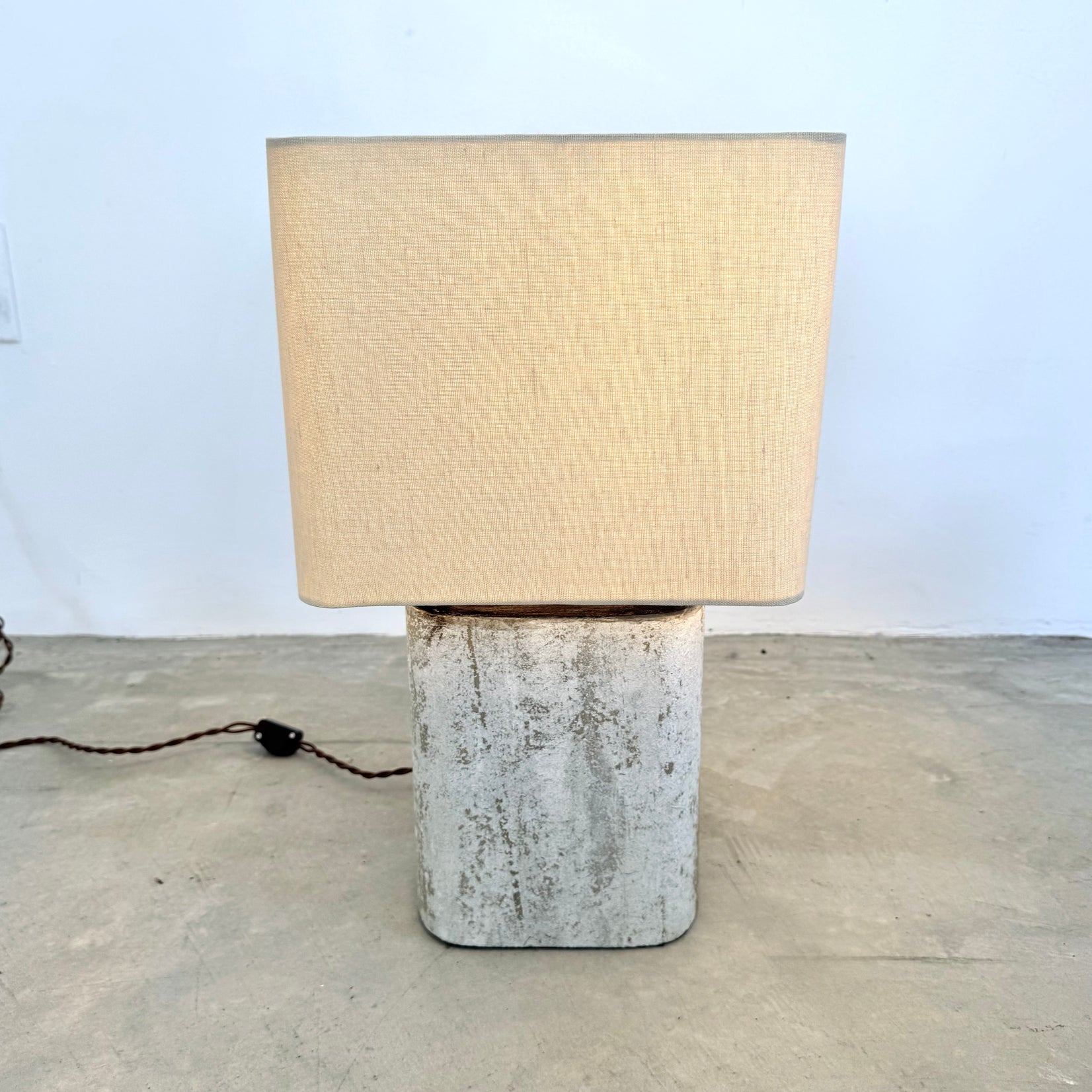 Concrete Table Lamp