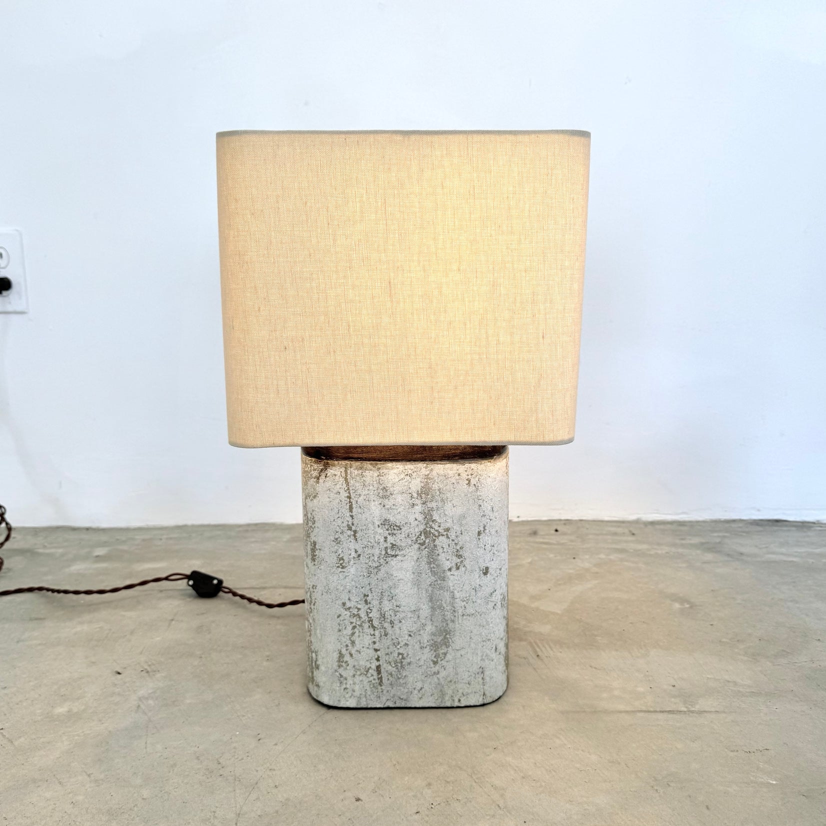 Concrete Table Lamp