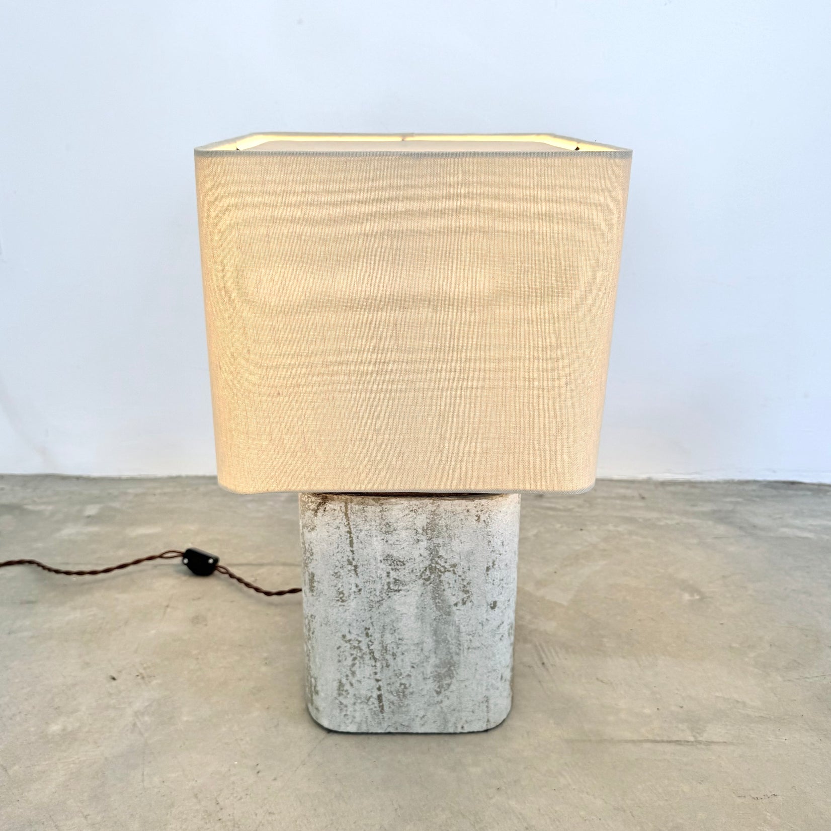 Concrete Table Lamp