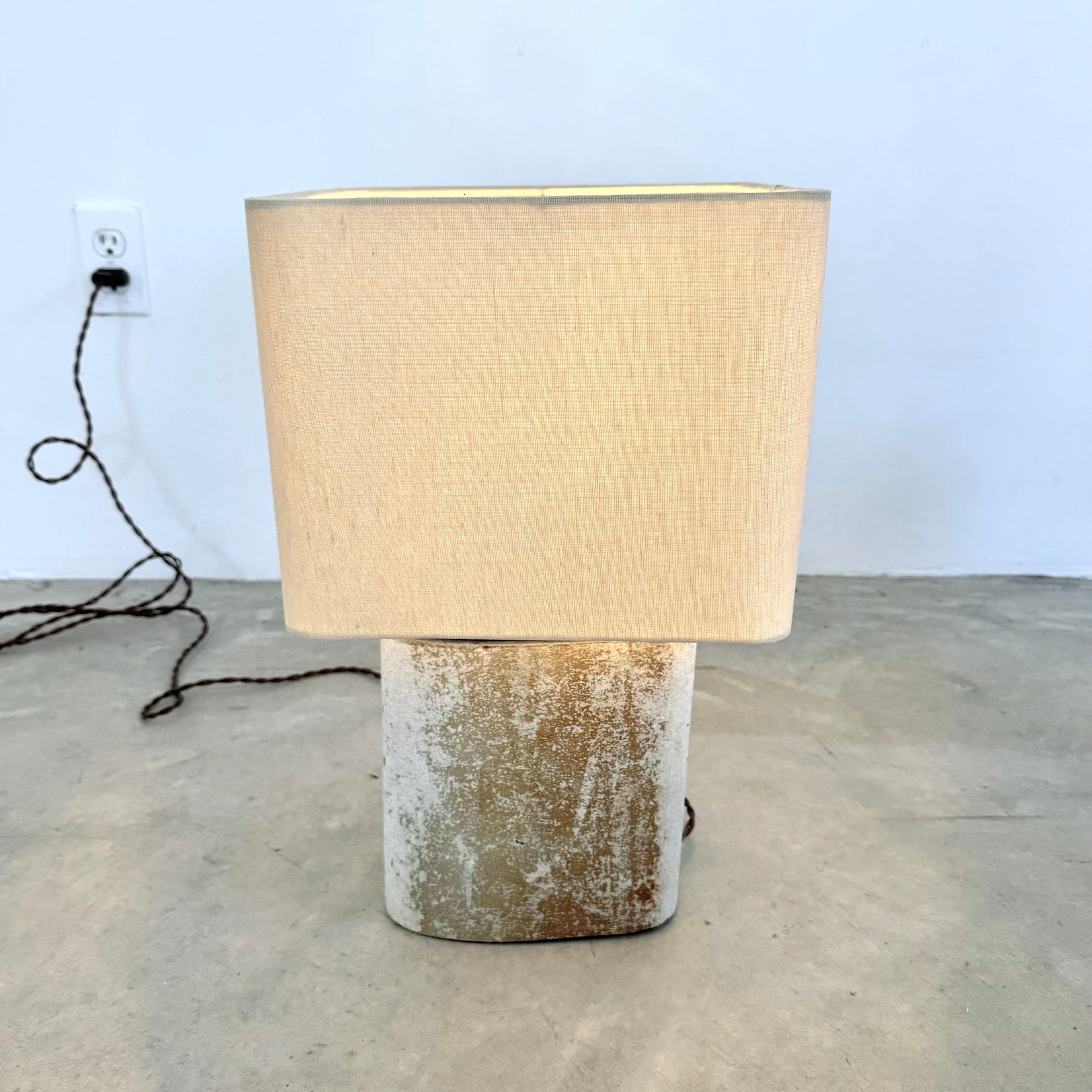 Concrete Table Lamp