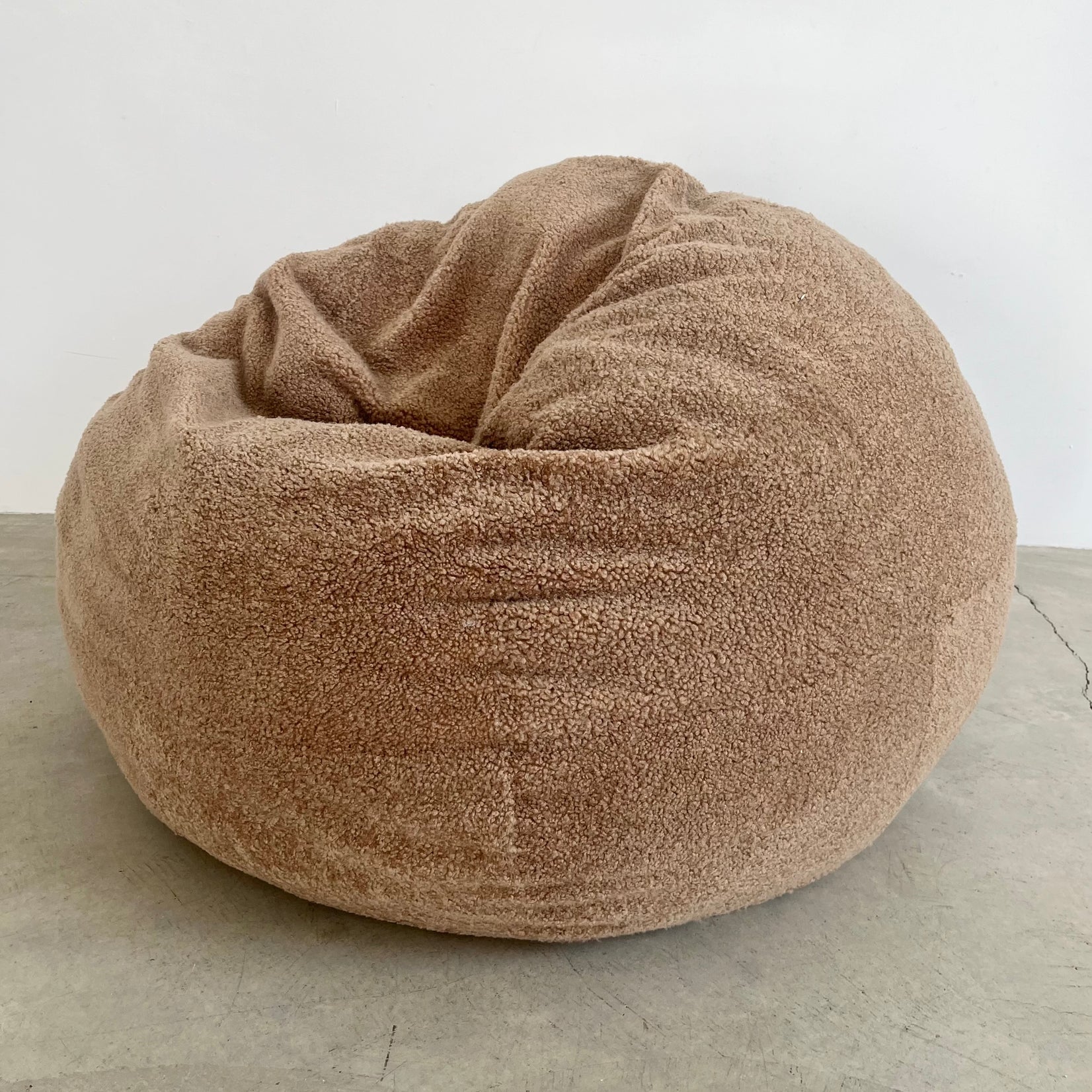 Brown Shearling Bean Bag by MERIT Los Angeles, 2026