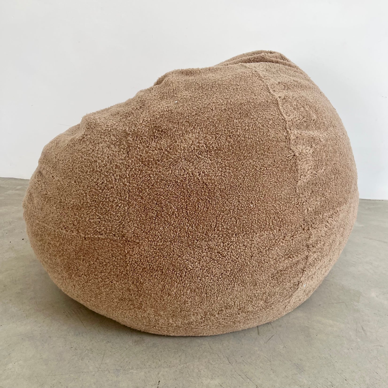 Brown Shearling Bean Bag by MERIT Los Angeles, 2026