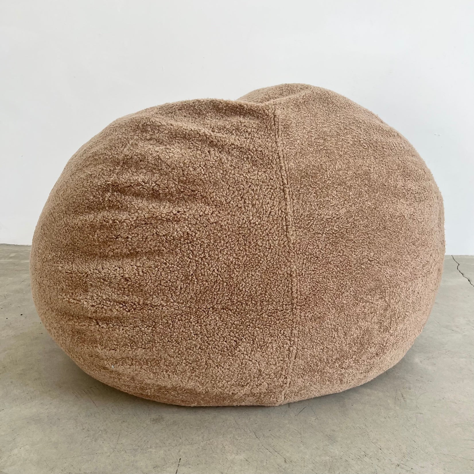 Brown Shearling Bean Bag by MERIT Los Angeles, 2026