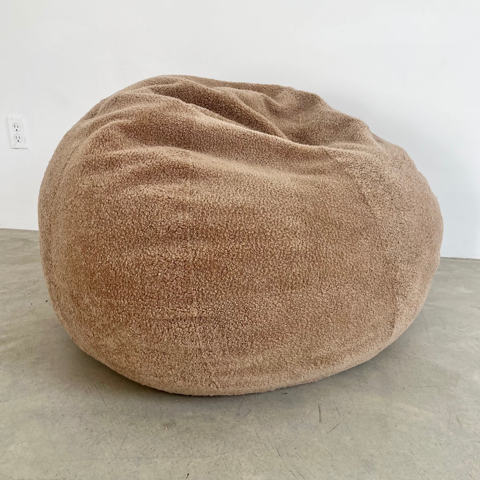 Brown Shearling Bean Bag by MERIT Los Angeles, 2026