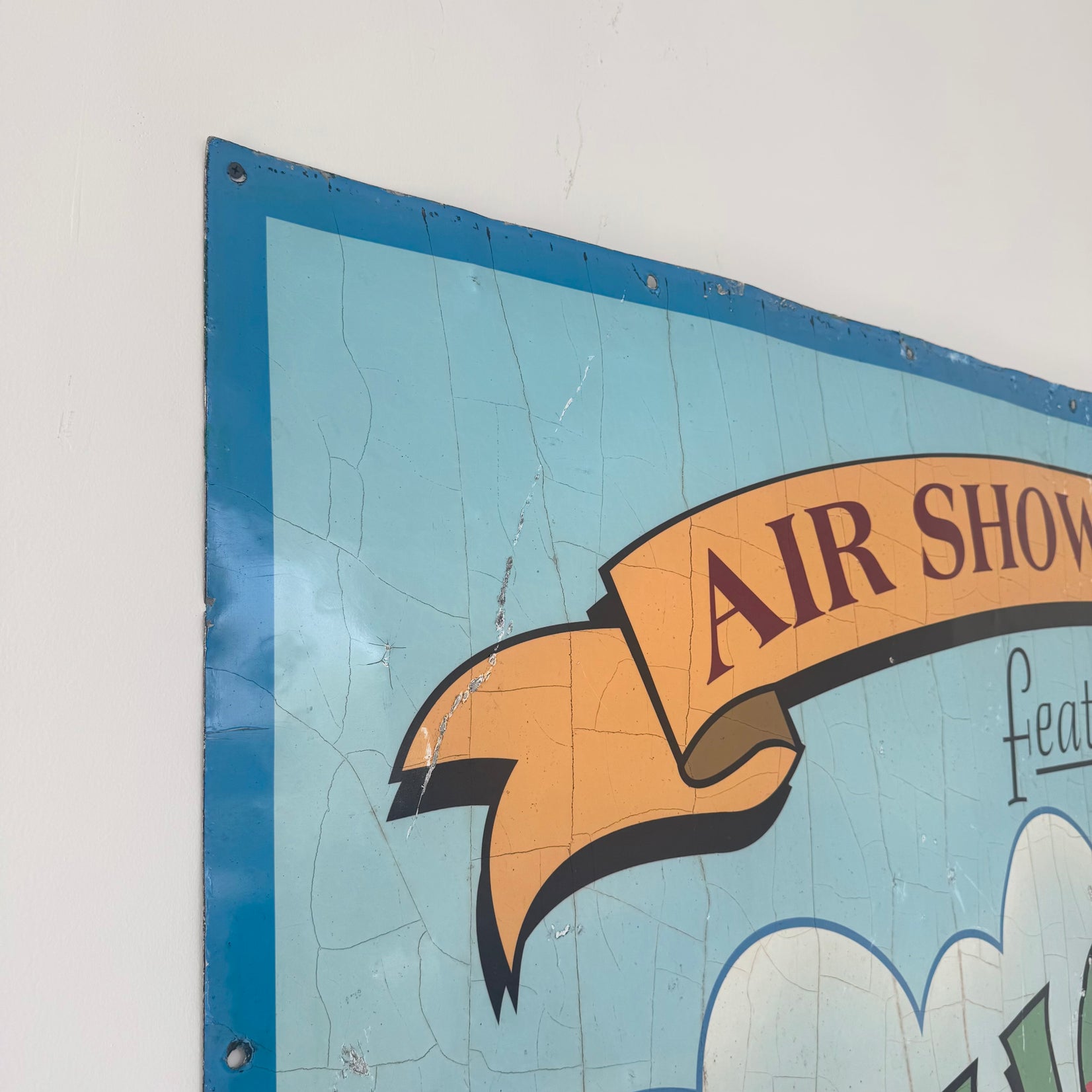 Hot Air Balloon Race Metal Sign