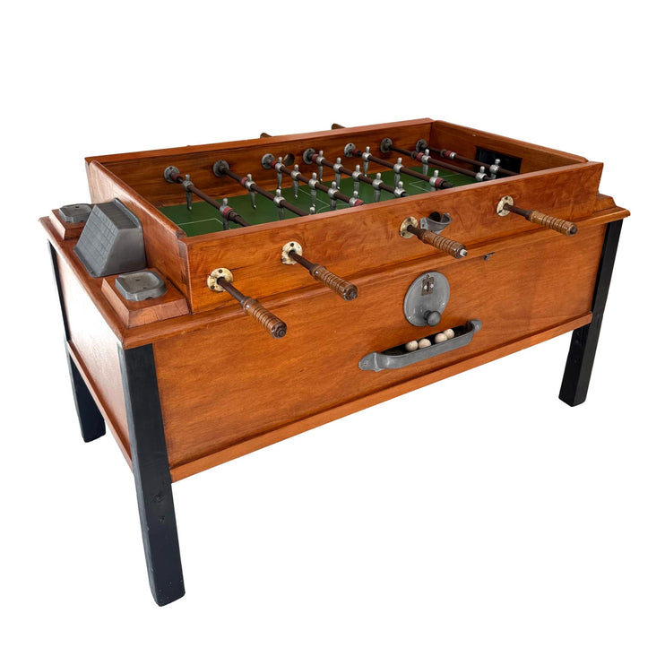 Wood and Zinc Foosball Table