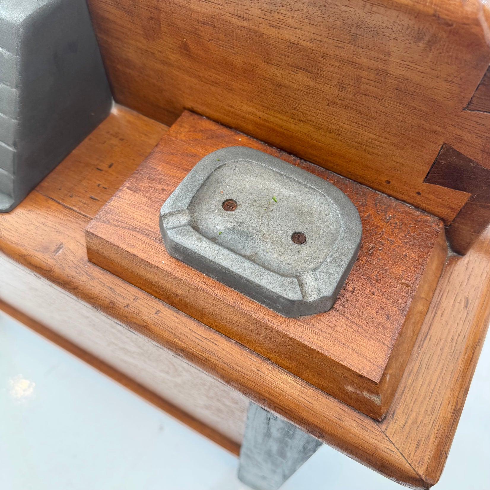 Wood and Zinc Foosball Table
