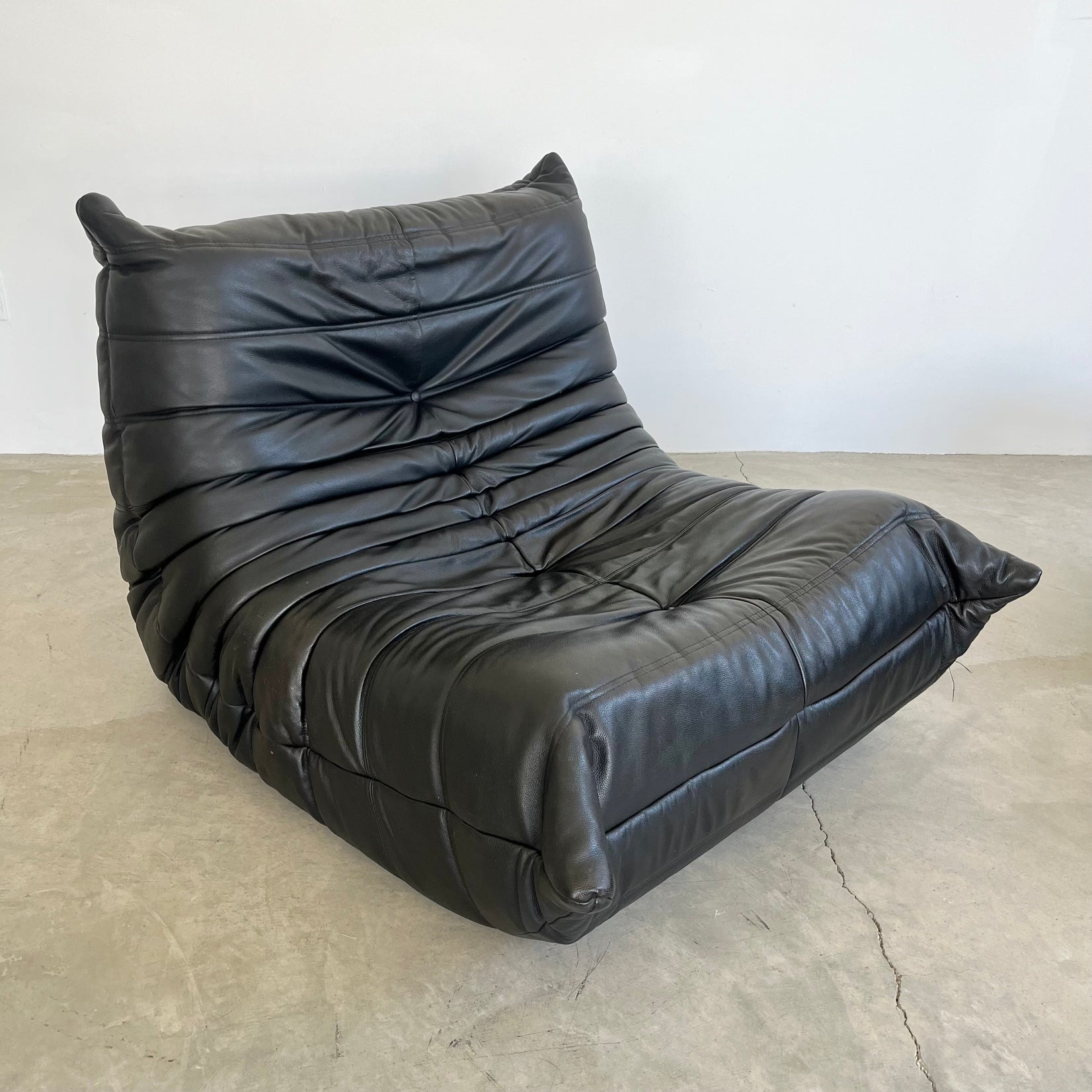 Black Leather Togo Set