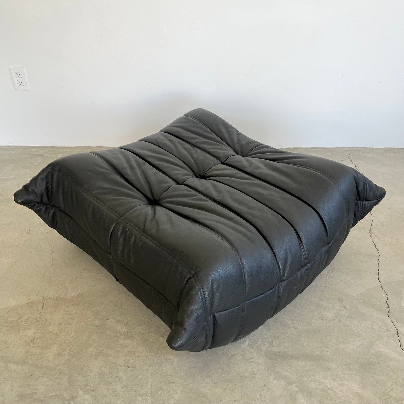 Black Leather Togo Set