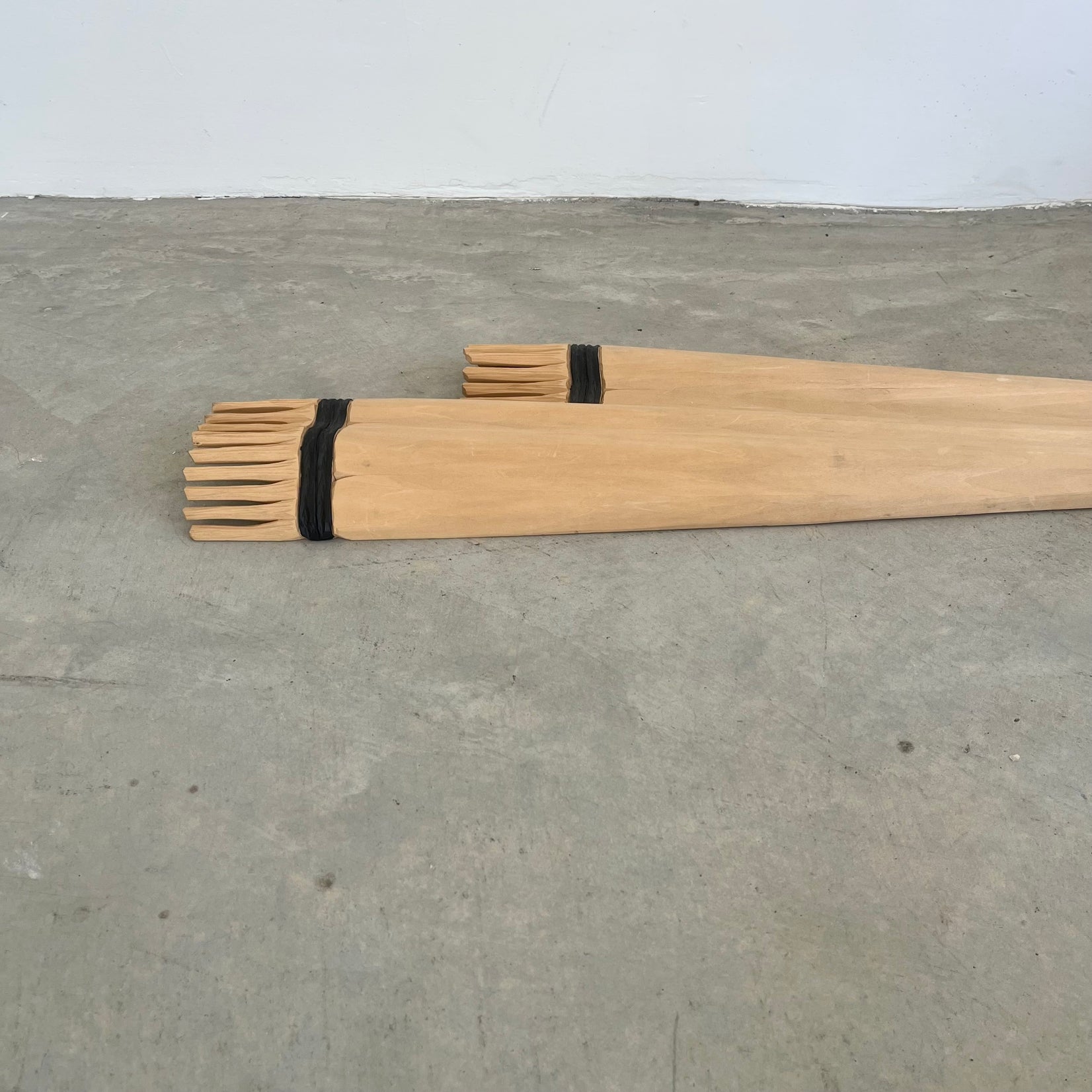 Trompe L'Oeil Carved Wood Scarf