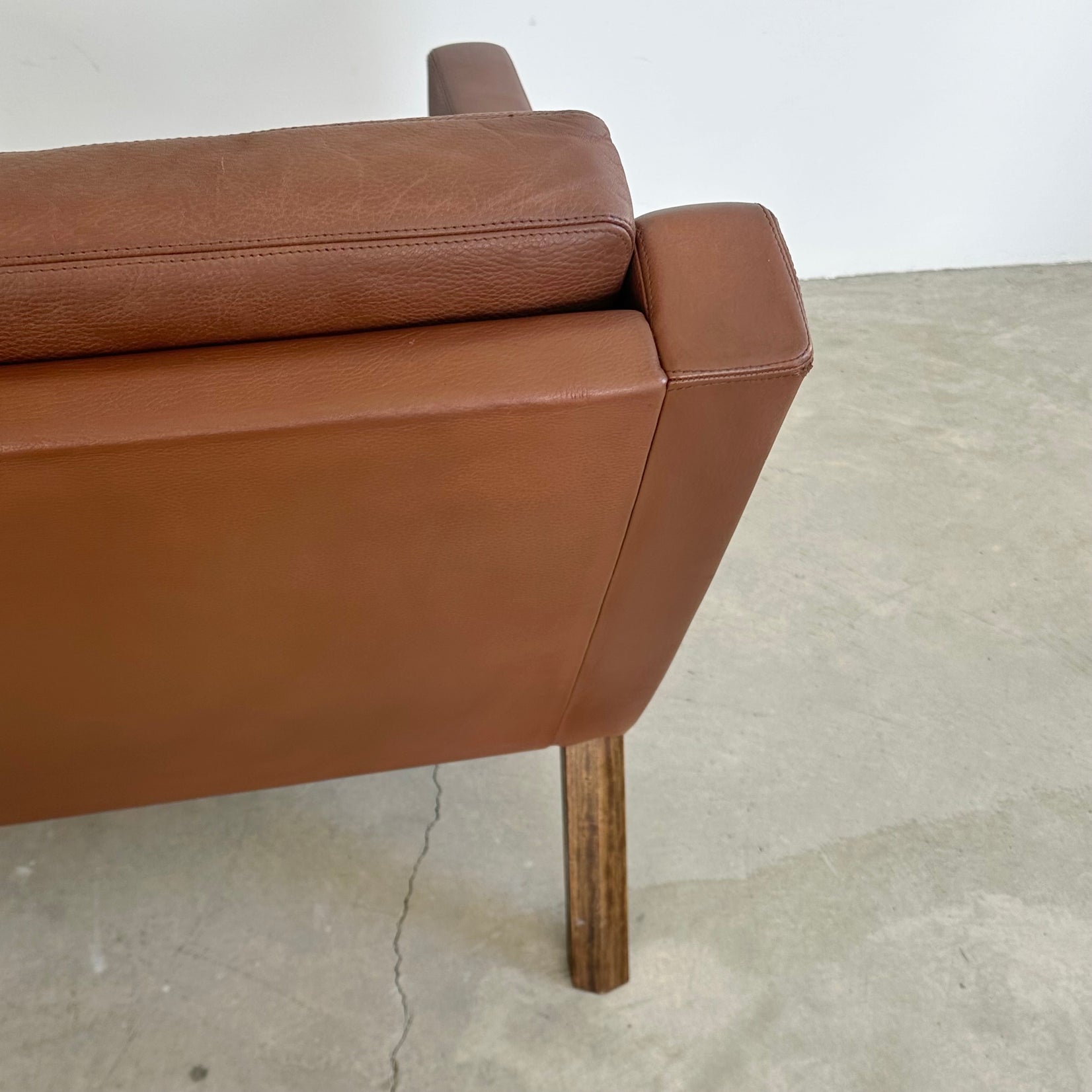 Chocolate Brown Leather Lounge Chairs