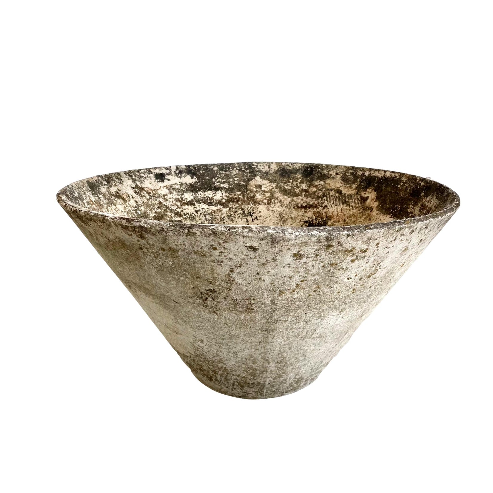 Willy Guhl Concrete Cone Planter, 1960s Switzerland