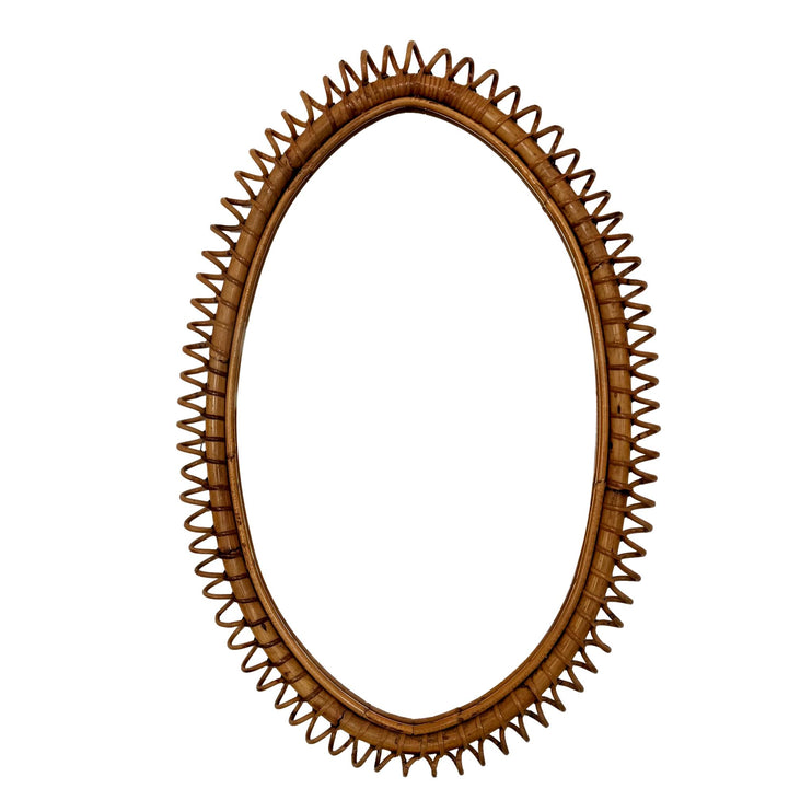Rattan Mirror