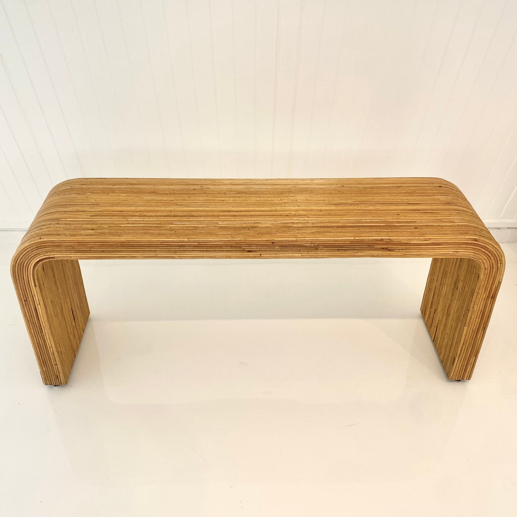 Pencil Reed Waterfall Console