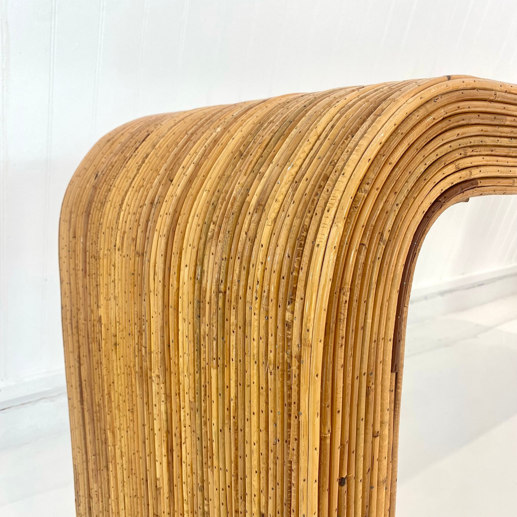 Pencil Reed Waterfall Console