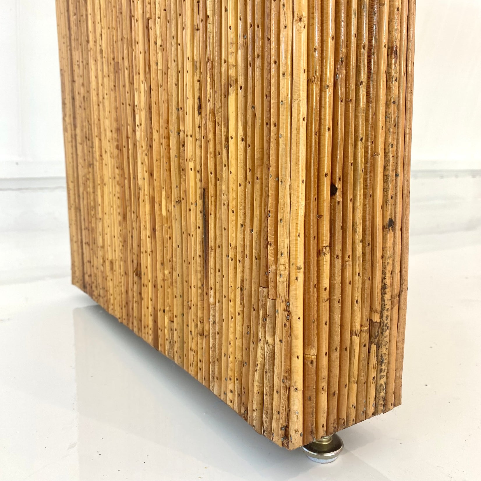 Pencil Reed Waterfall Console