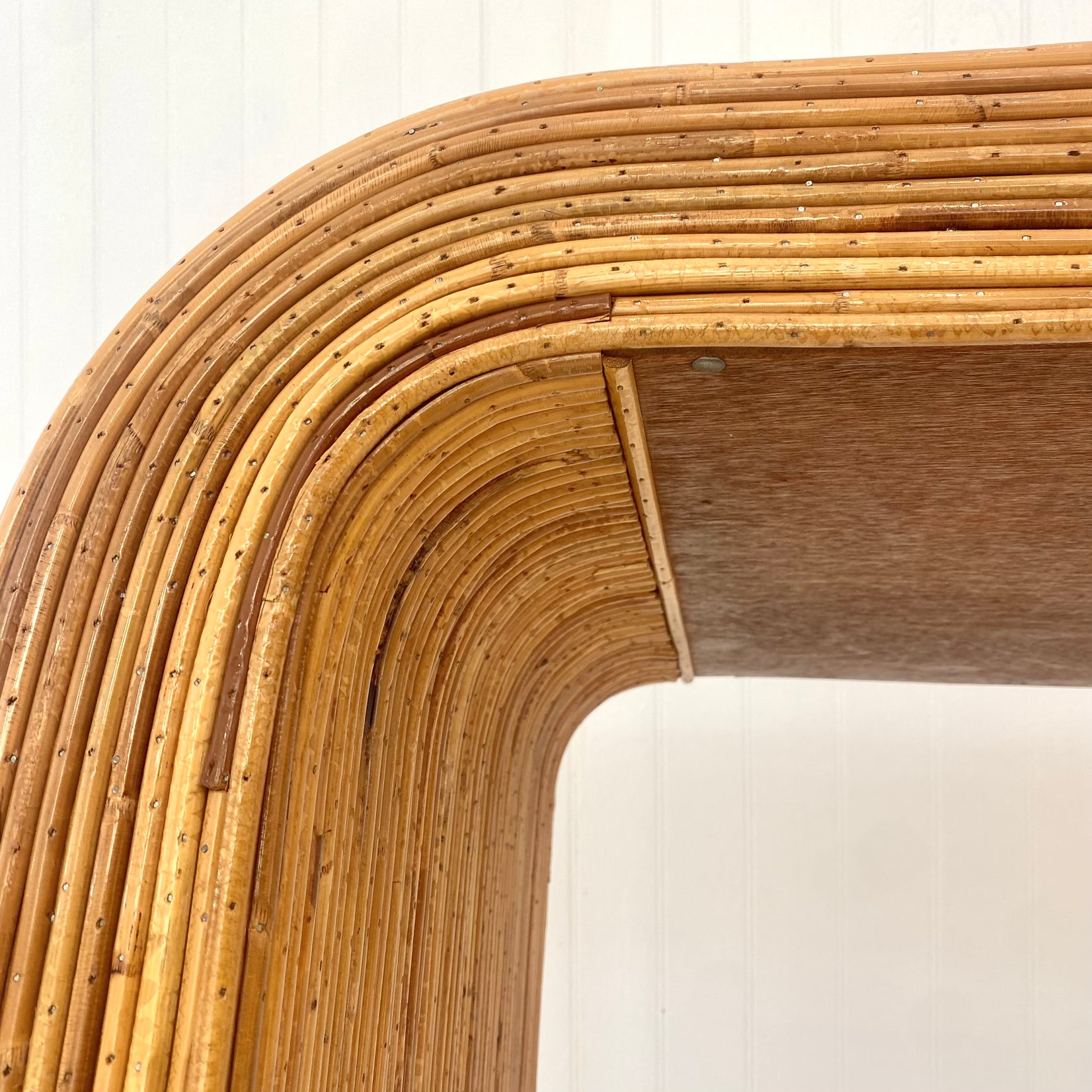 Pencil Reed Waterfall Console