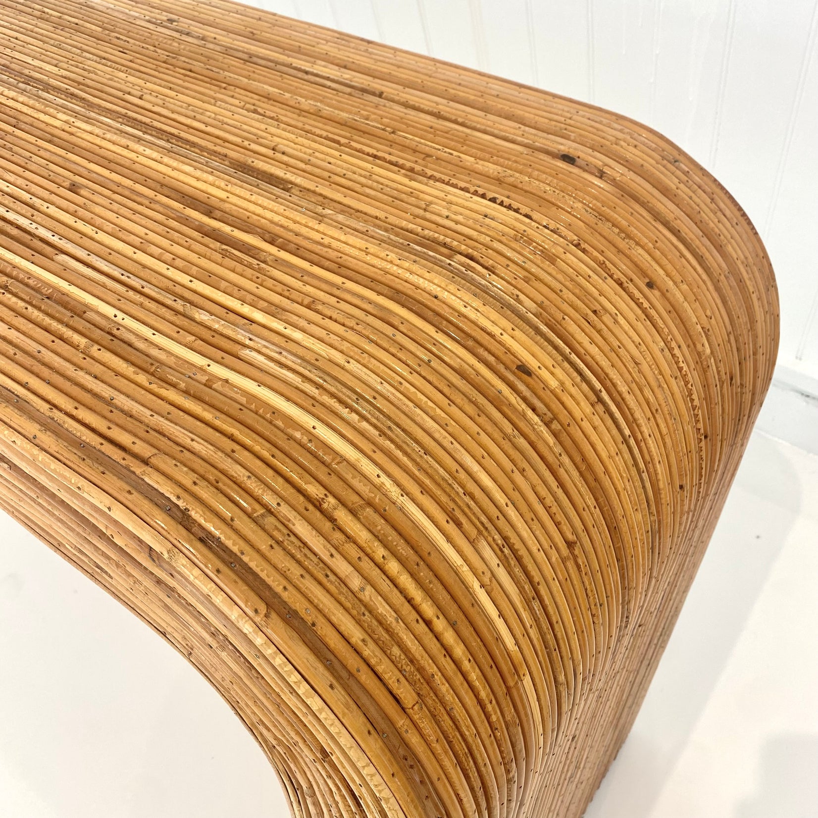 Pencil Reed Waterfall Console