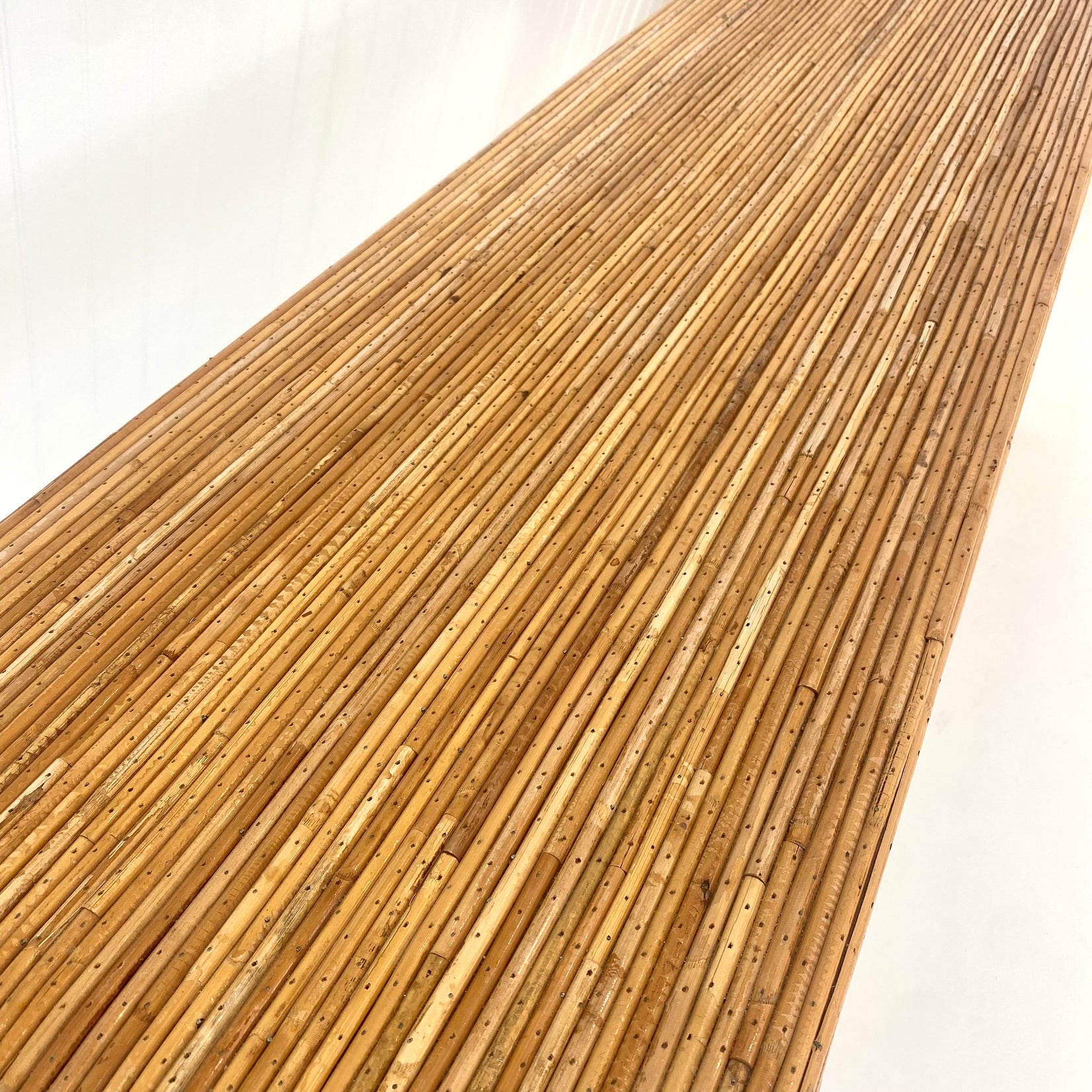 Pencil Reed Waterfall Console