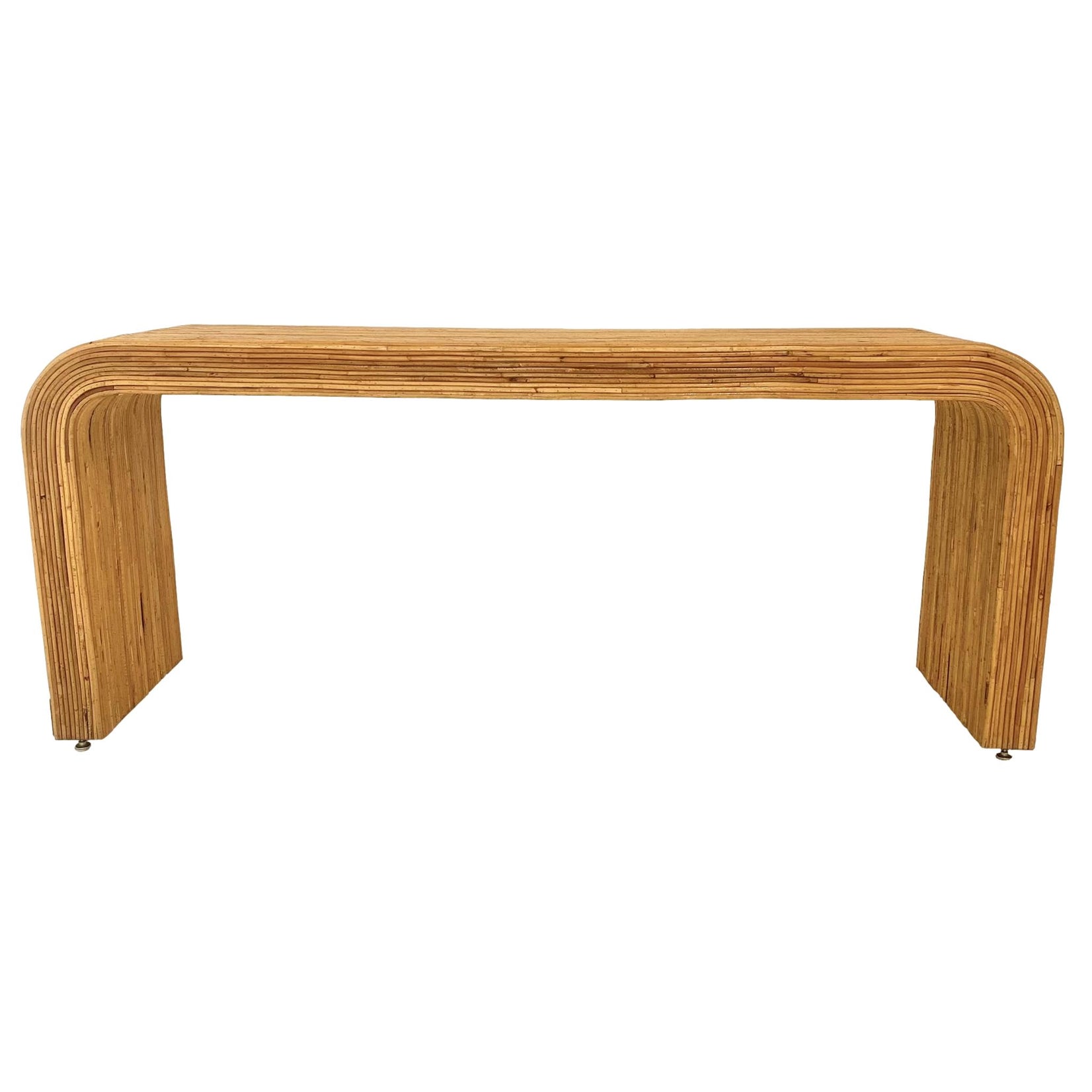 Pencil Reed Waterfall Console