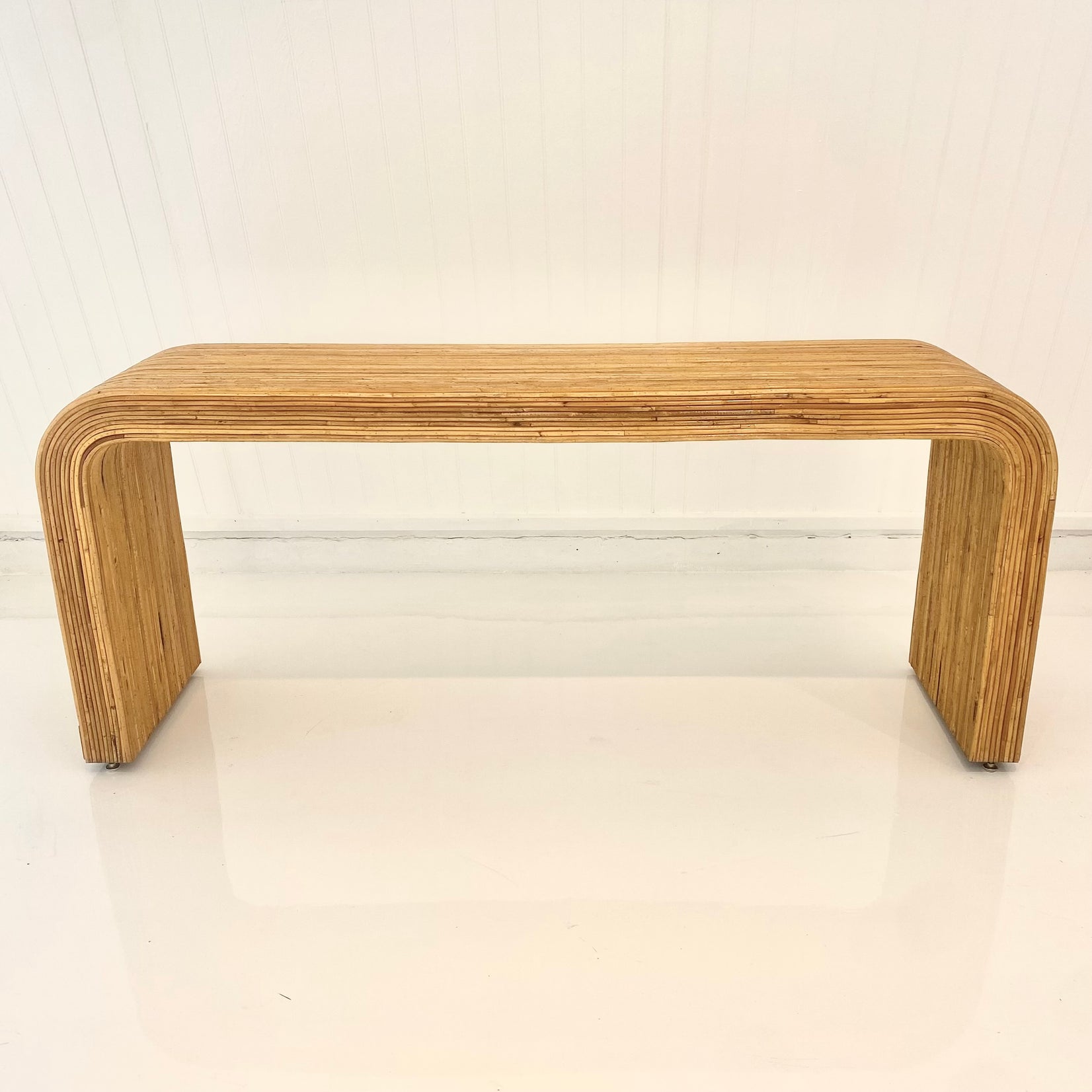 Pencil Reed Waterfall Console