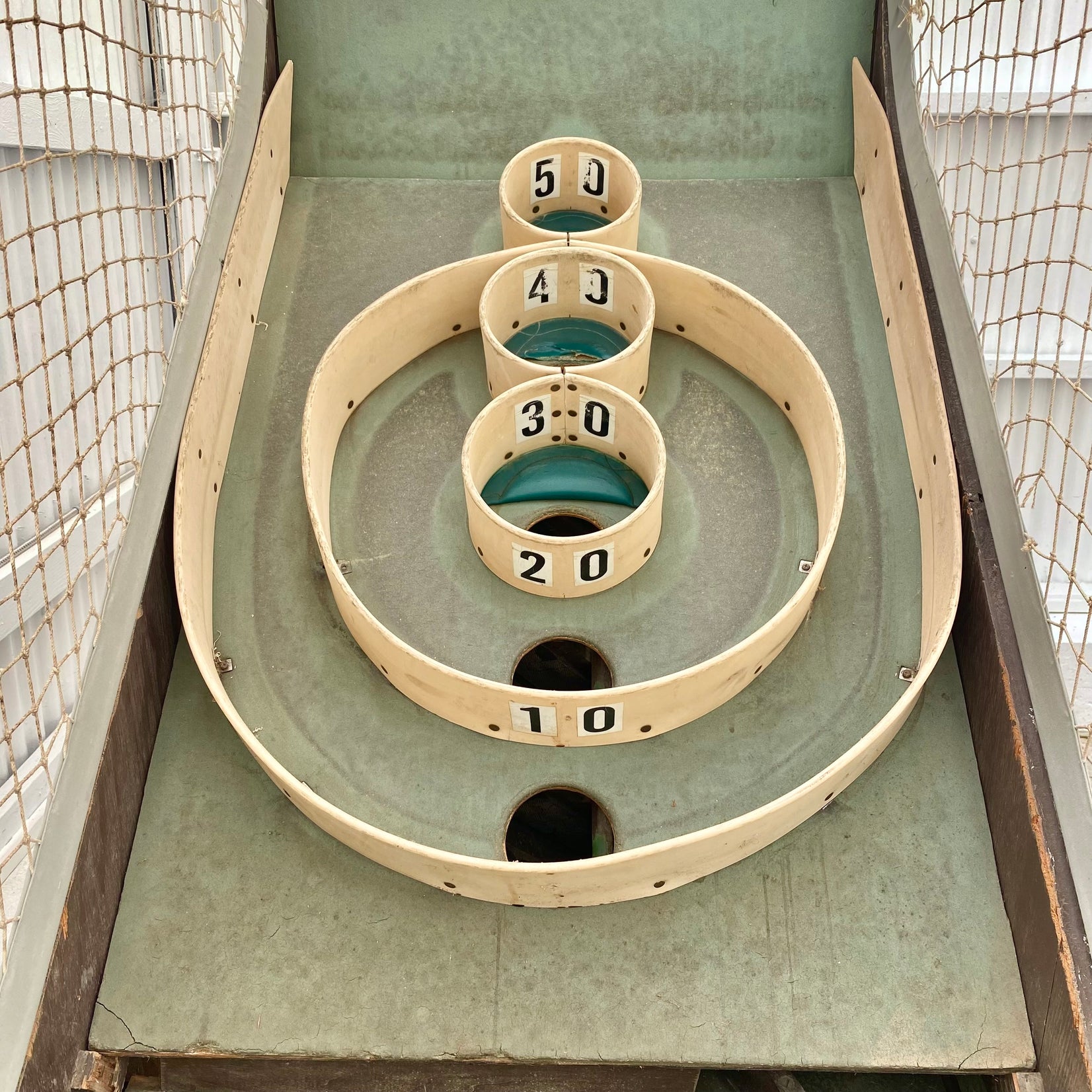 Philadelphia Toboggan Co. Skee Ball Machine, 1950s USA