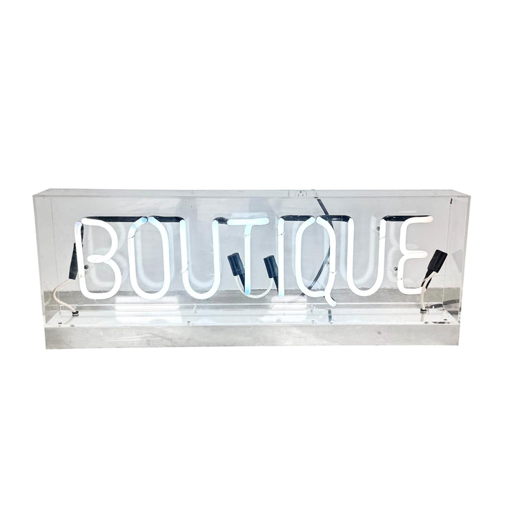 Neon Boutique Sign