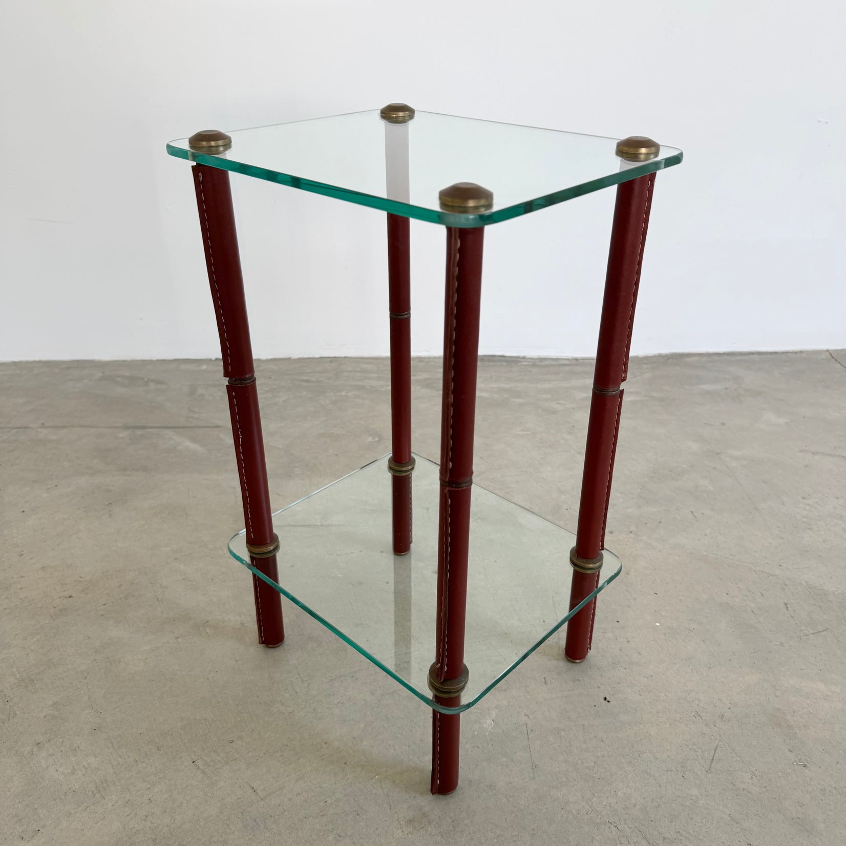 Jacques Adnet Side Table, 1950's France