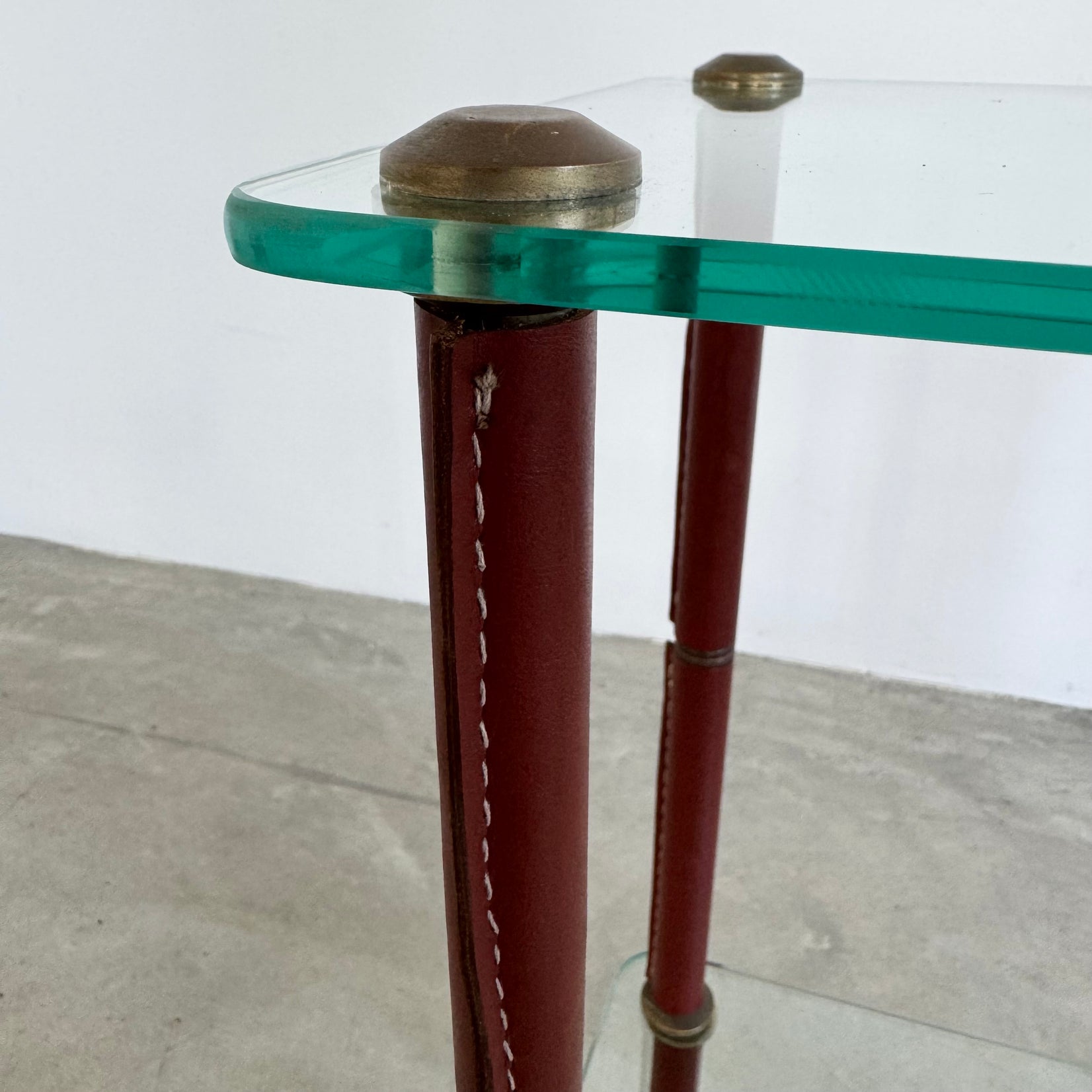 Jacques Adnet Side Table, 1950's France
