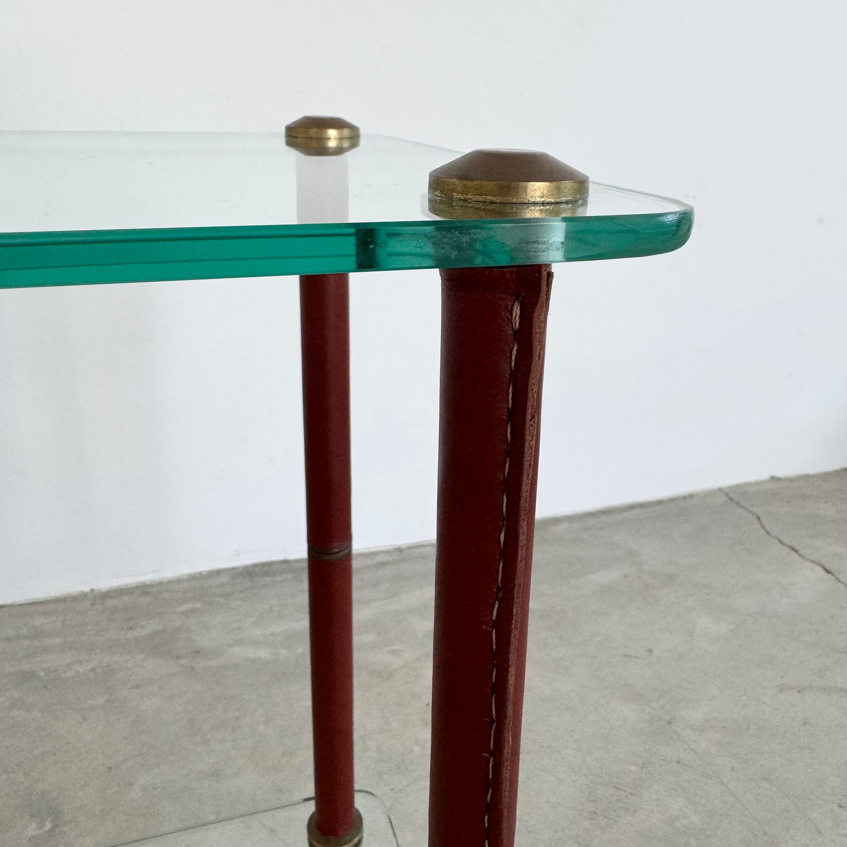 Jacques Adnet Side Table, 1950's France