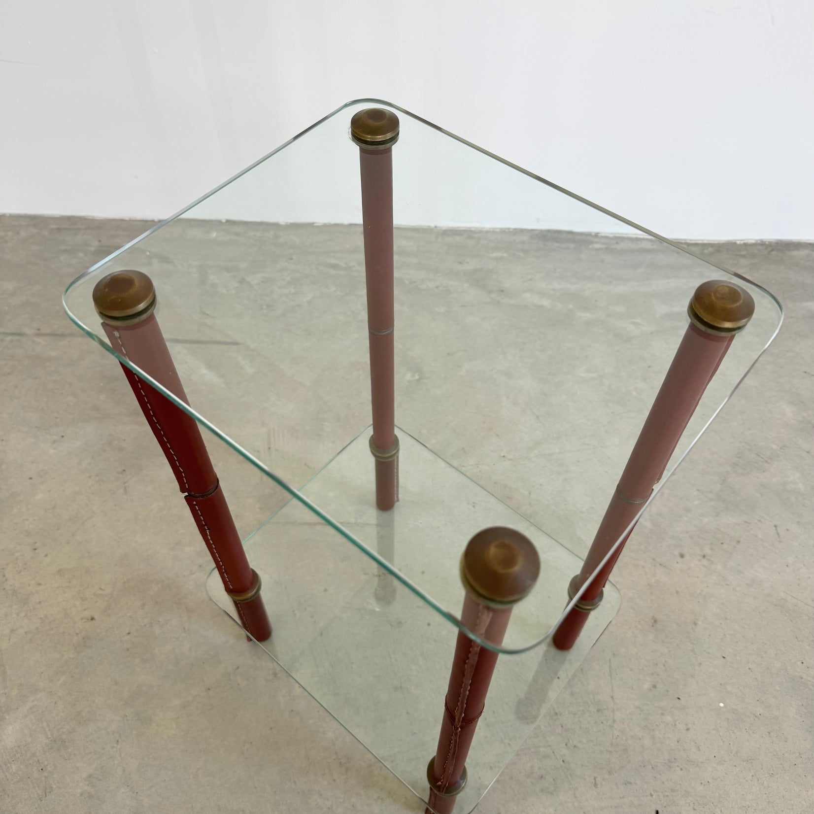 Jacques Adnet Side Table, 1950's France