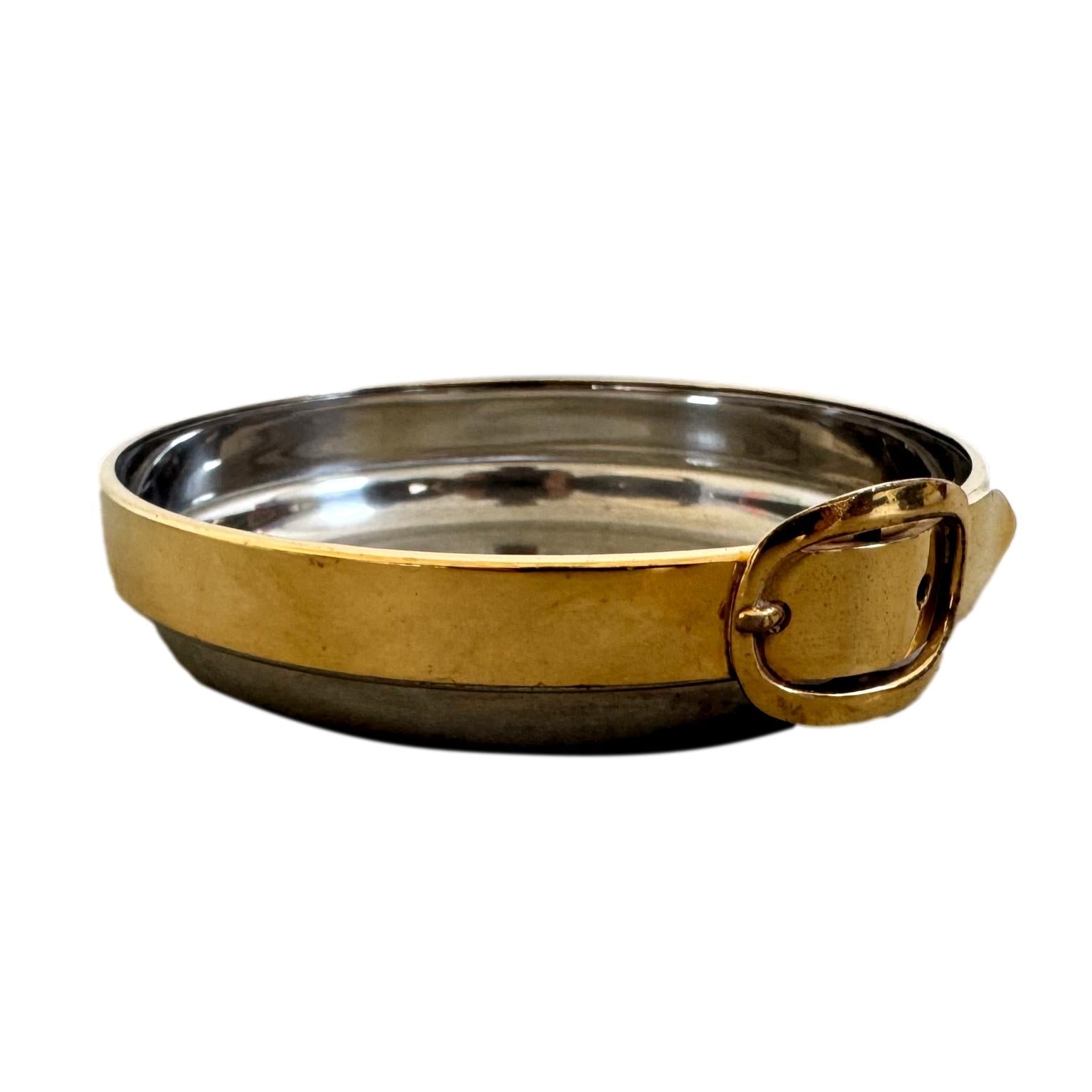 Hermes Belt Buckle Catchall, 1960s France