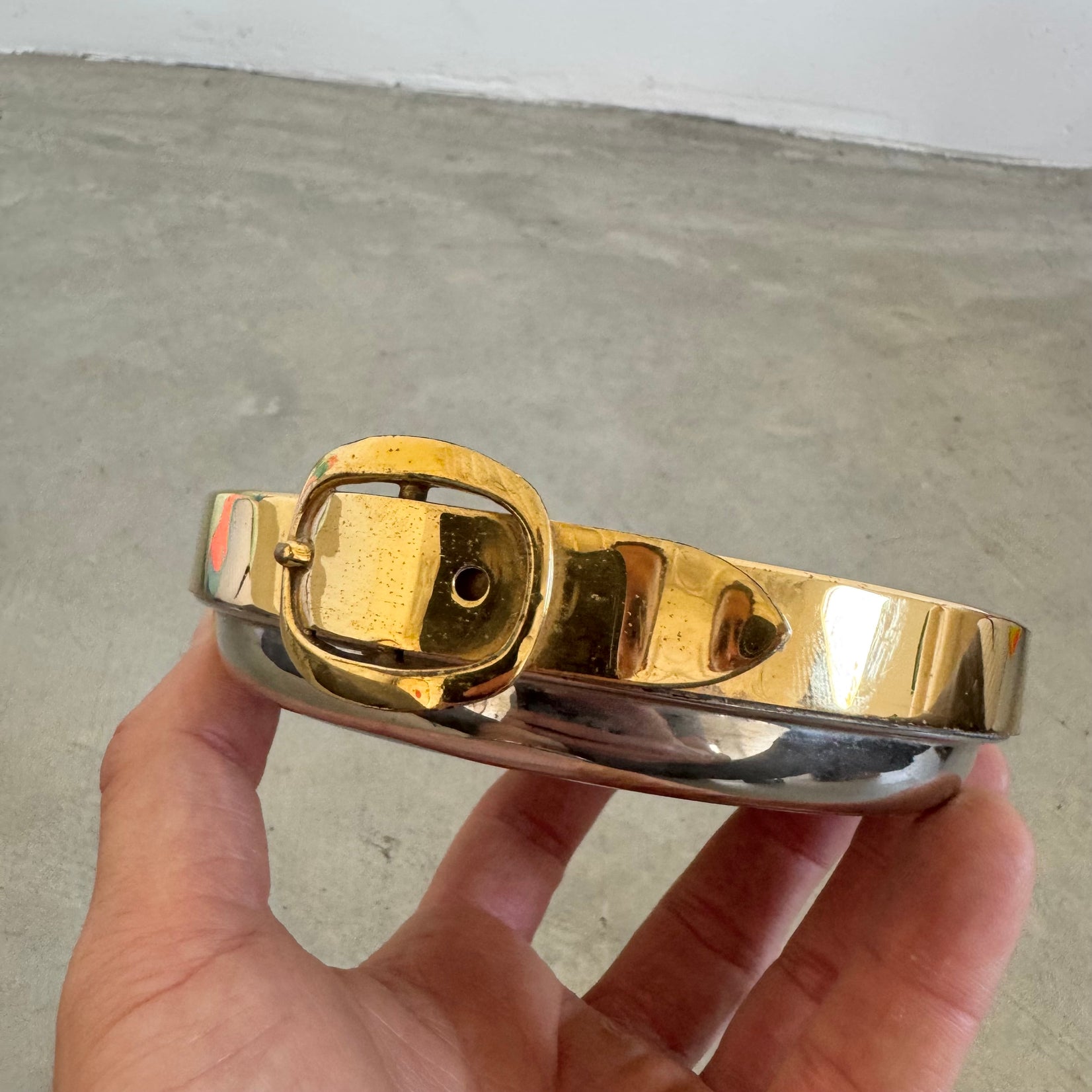 Hermes Belt Buckle Catchall, 1960s France