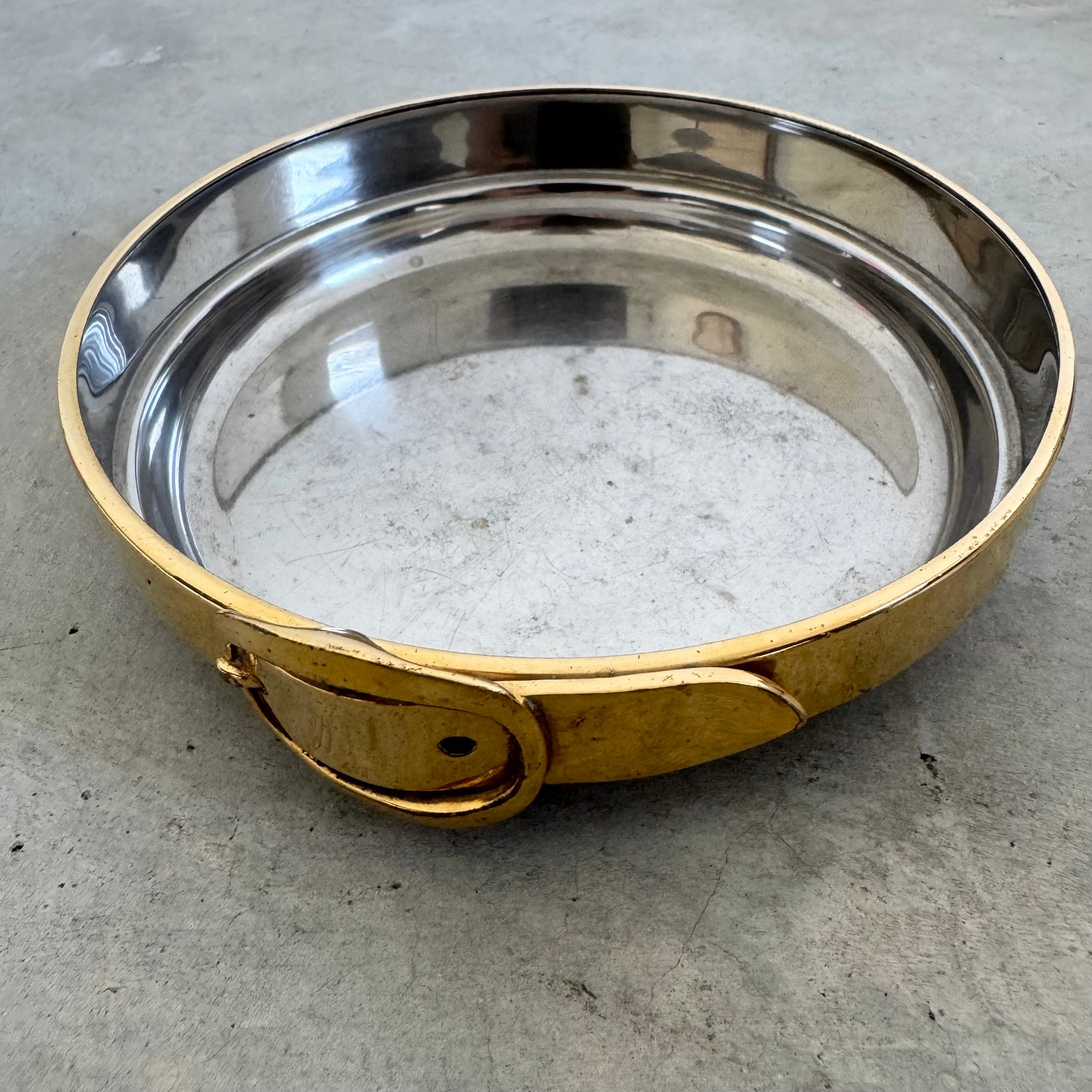Hermes Belt Buckle Catchall, 1960s France